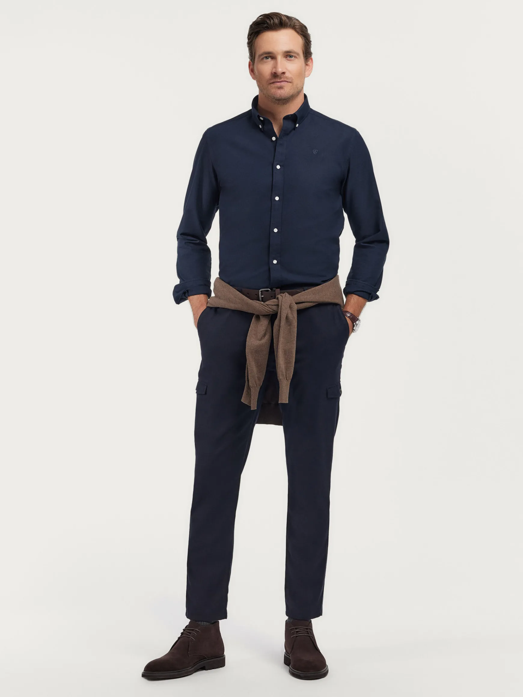 CAMISA OXFORD SOLID-Alvaro Moreno Outlet