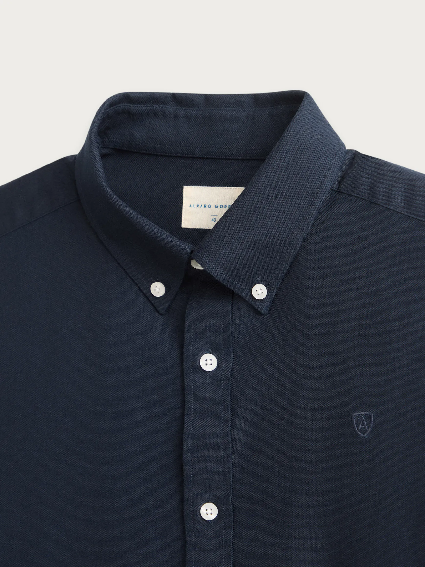 CAMISA OXFORD SOLID-Alvaro Moreno Outlet