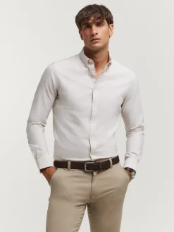 CAMISA OXFORD SOLID-Alvaro Moreno Sale