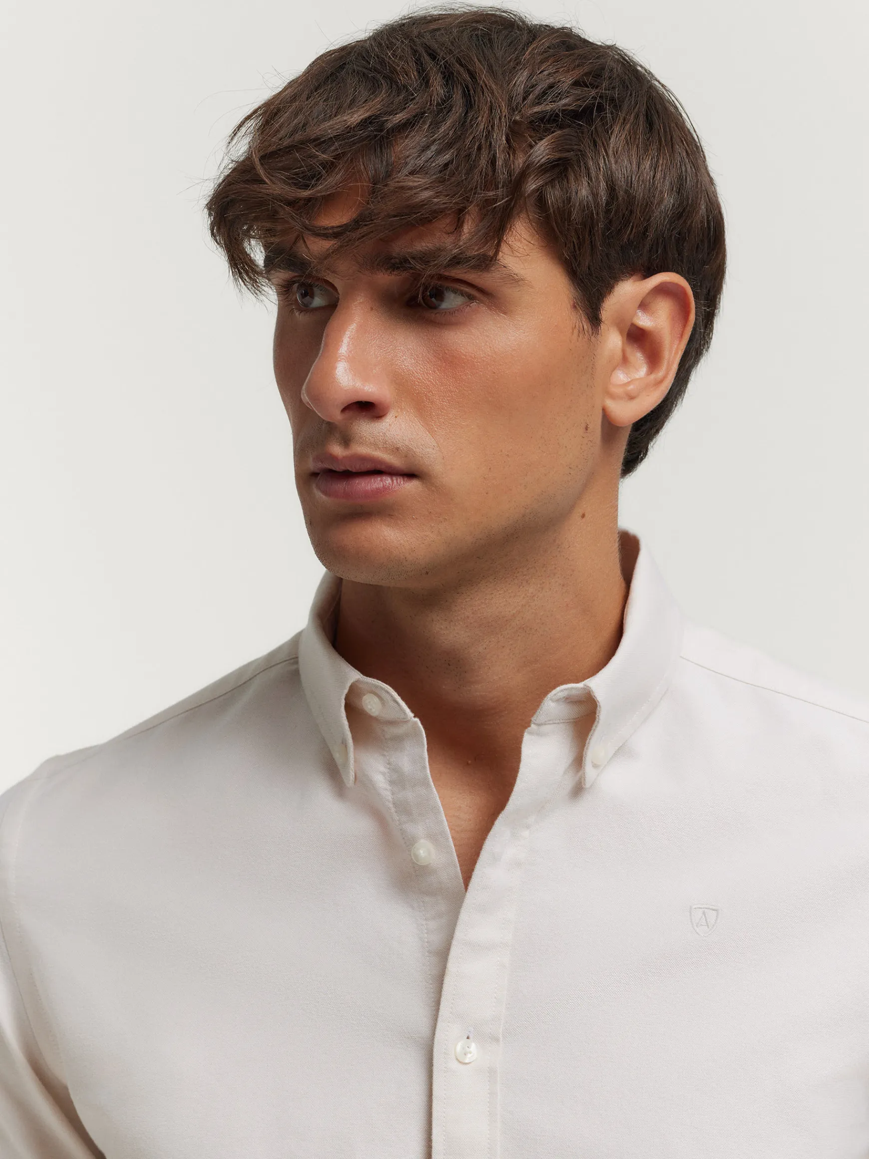 CAMISA OXFORD SOLID-Alvaro Moreno Sale
