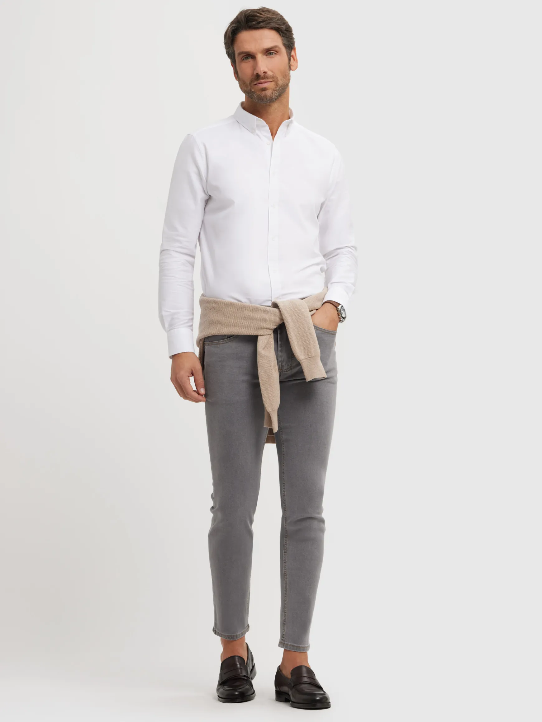 CAMISA OXFORD SOLID-Alvaro Moreno New