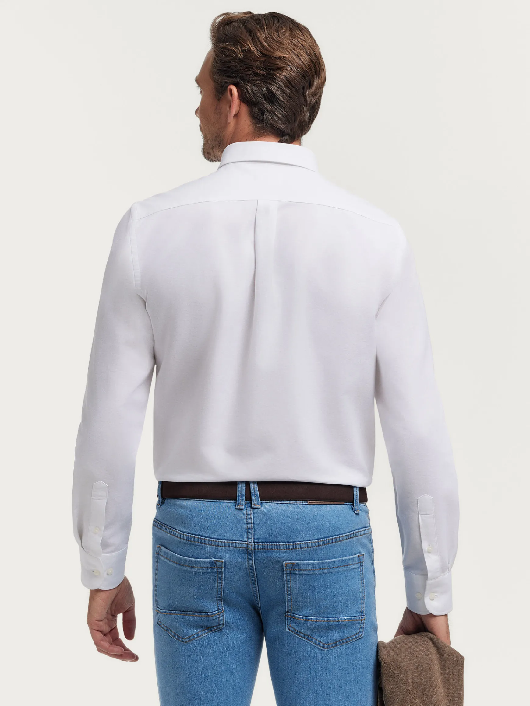 CAMISA OXFORD SOLID-Alvaro Moreno Best