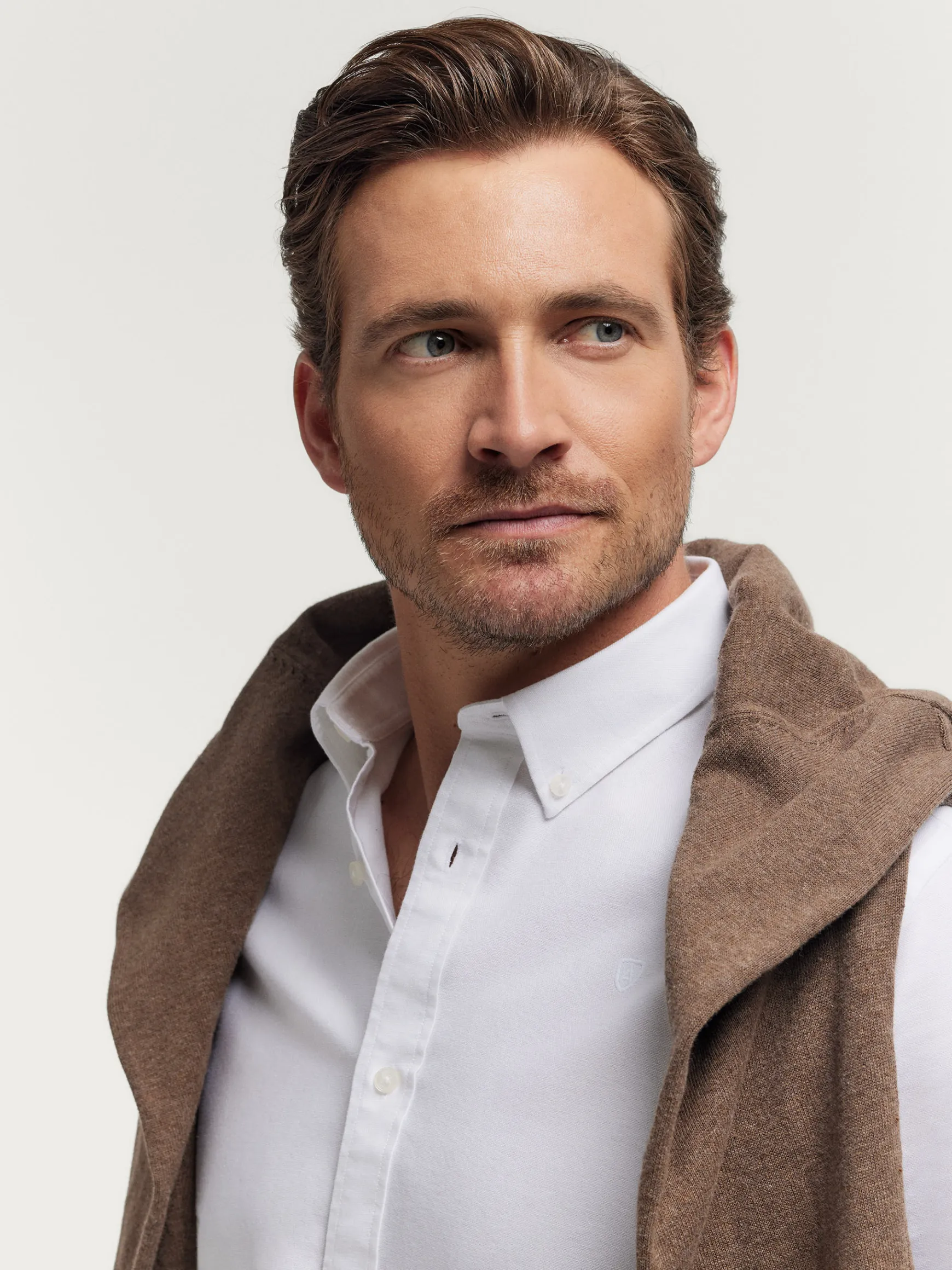 CAMISA OXFORD SOLID-Alvaro Moreno Best