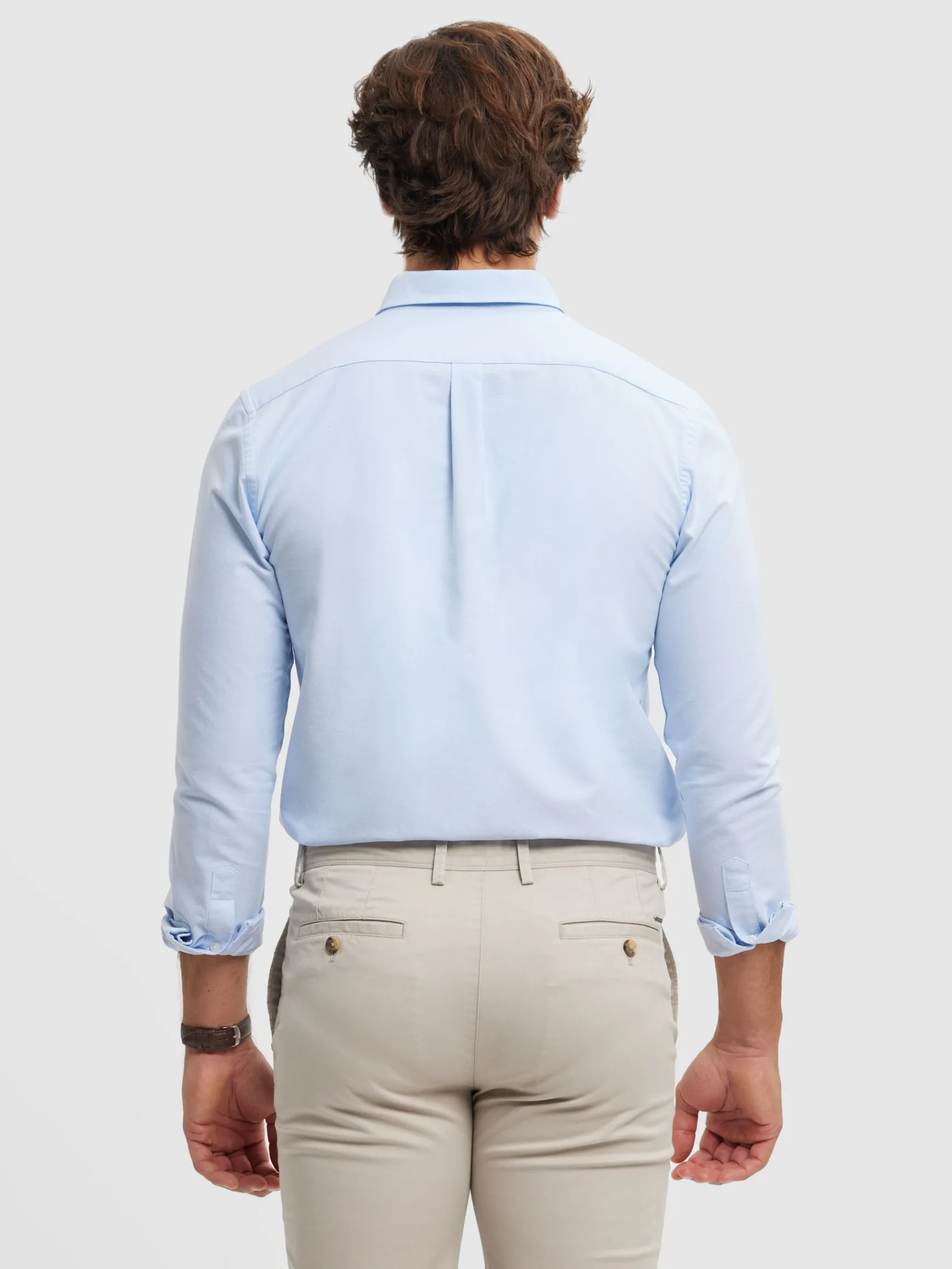 CAMISA OXFORD SOLID-Alvaro Moreno Best