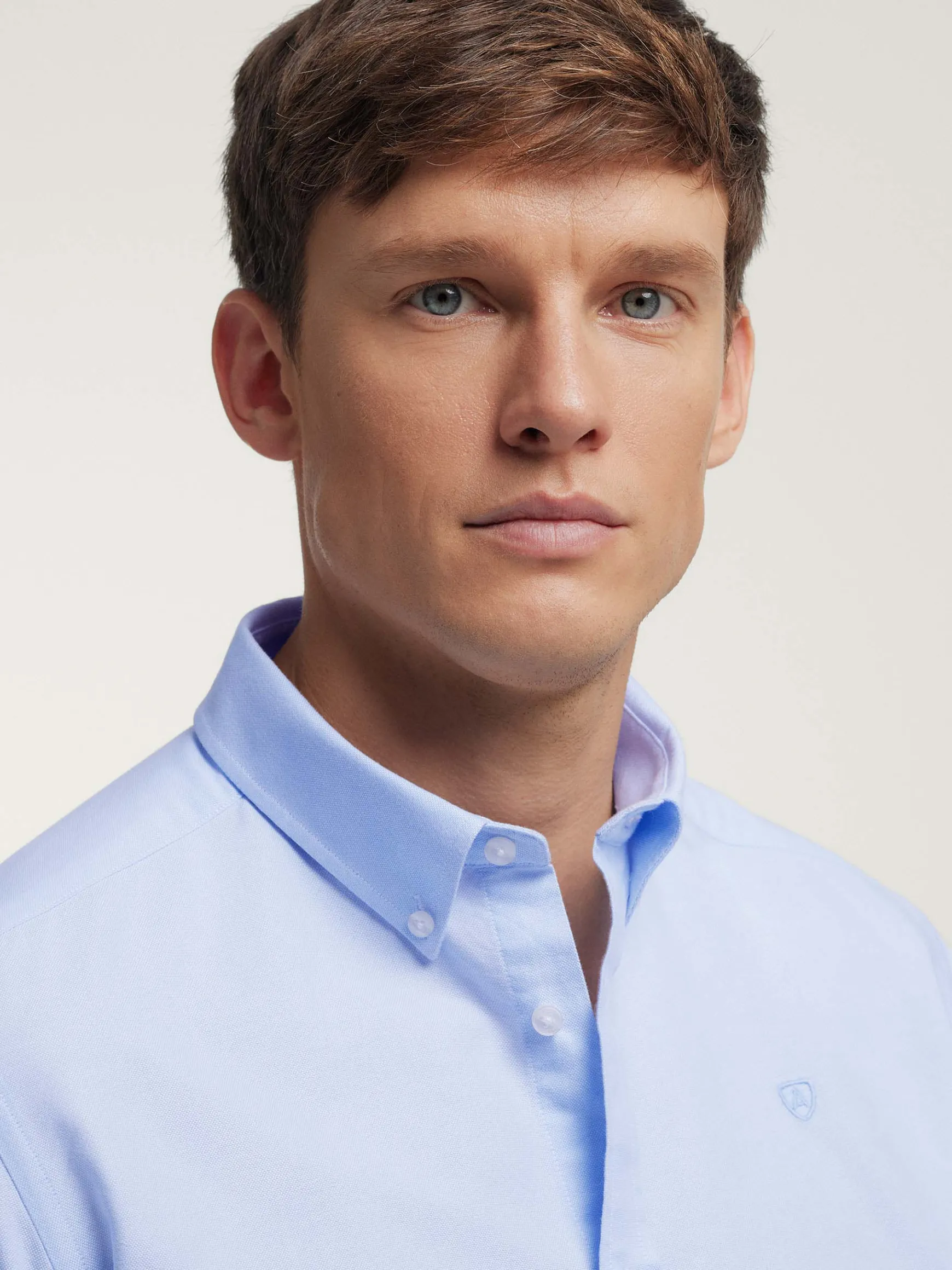 CAMISA OXFORD SOLID-Alvaro Moreno Hot