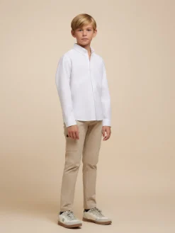 CAMISA OXFORD SOLID KIDS-Alvaro Moreno Sale