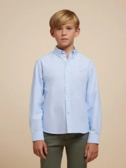CAMISA OXFORD SOLID KIDS-Alvaro Moreno Discount