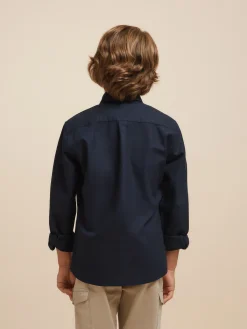 CAMISA OXFORD SOLID KIDS-Alvaro Moreno Sale