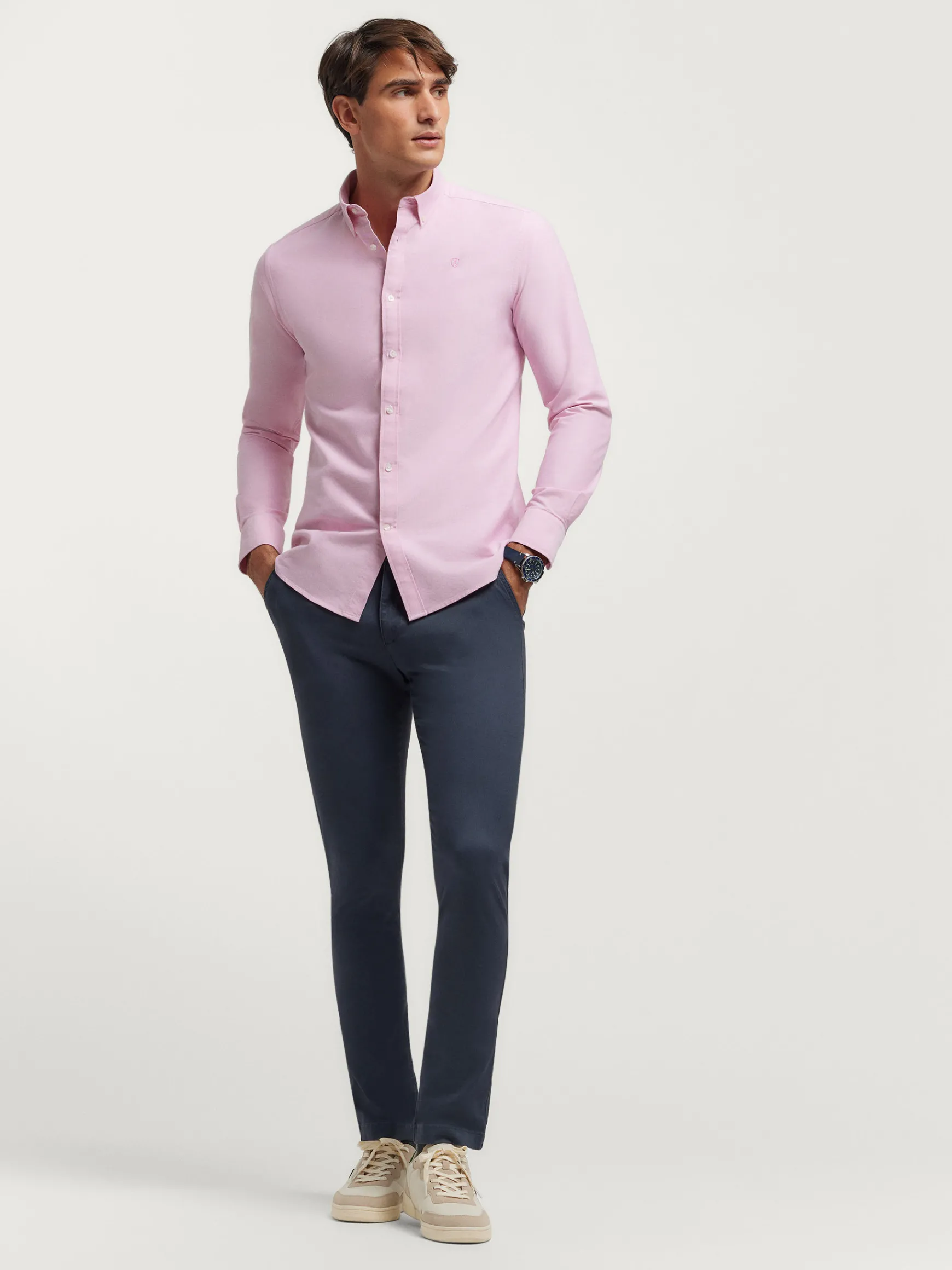 CAMISA OXFORD SOLID-Alvaro Moreno Clearance