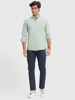 CAMISA OXFORD SOLID-Alvaro Moreno Discount
