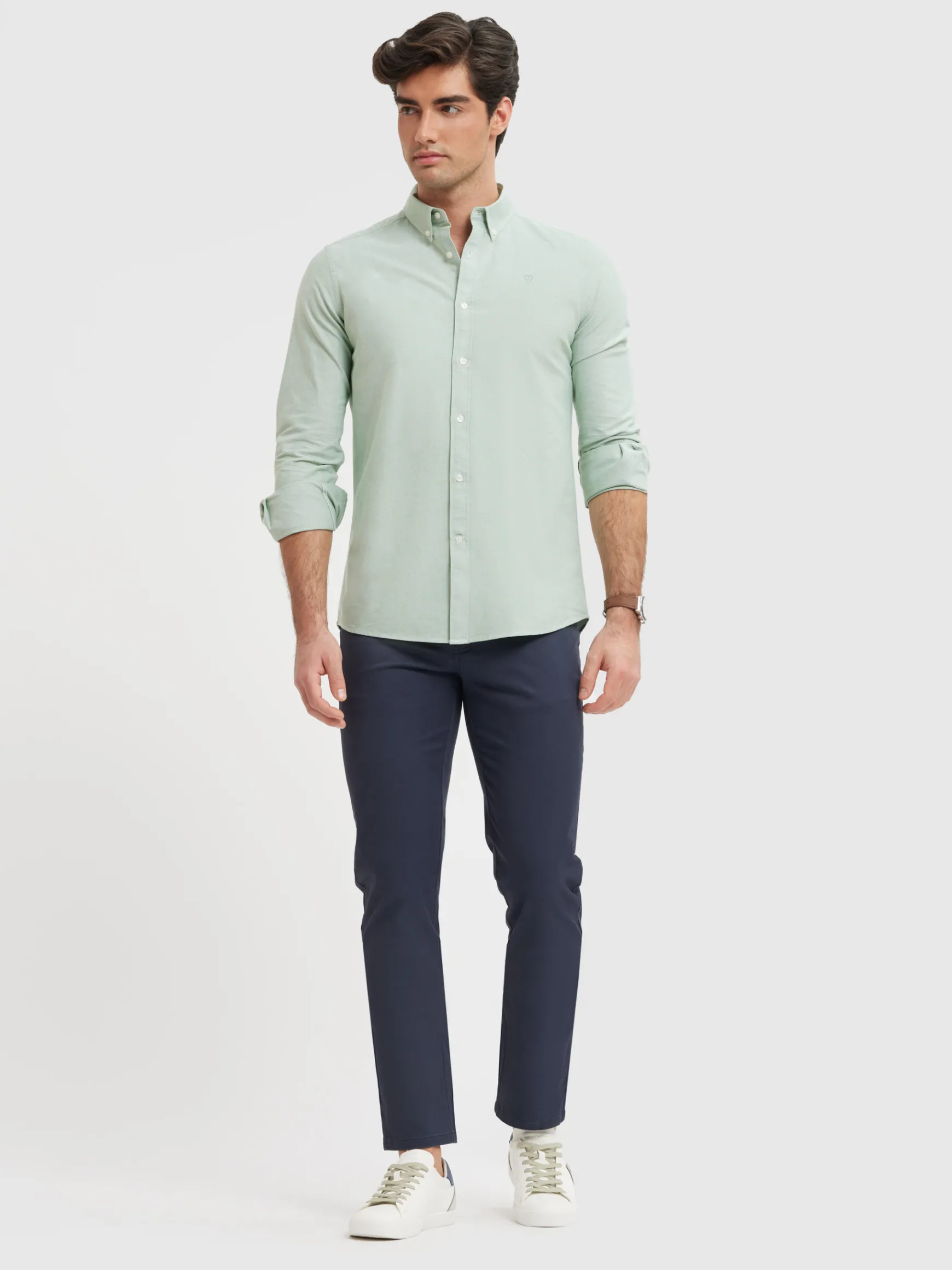 CAMISA OXFORD SOLID-Alvaro Moreno Discount