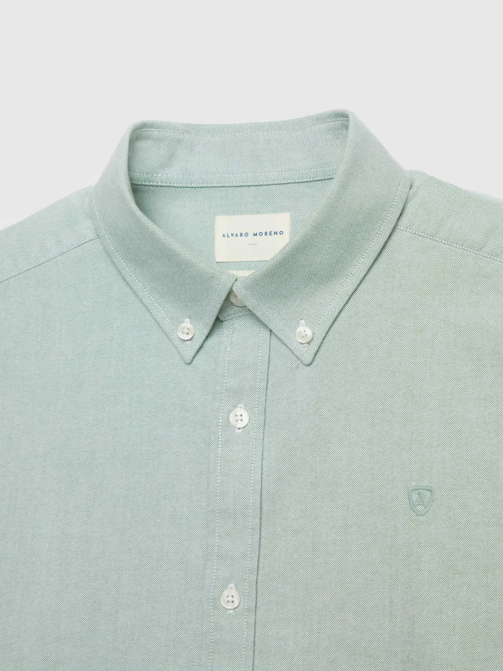 CAMISA OXFORD SOLID-Alvaro Moreno Discount