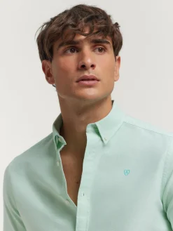 CAMISA OXFORD SOLID-Alvaro Moreno Sale