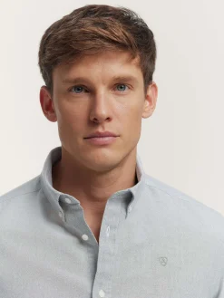 CAMISA OXFORD SOLID-Alvaro Moreno Hot