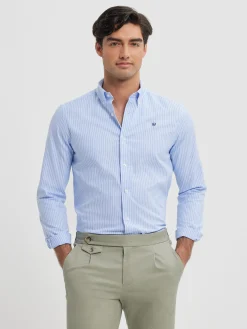 CAMISA RAYAS DUTTON-Alvaro Moreno Hot
