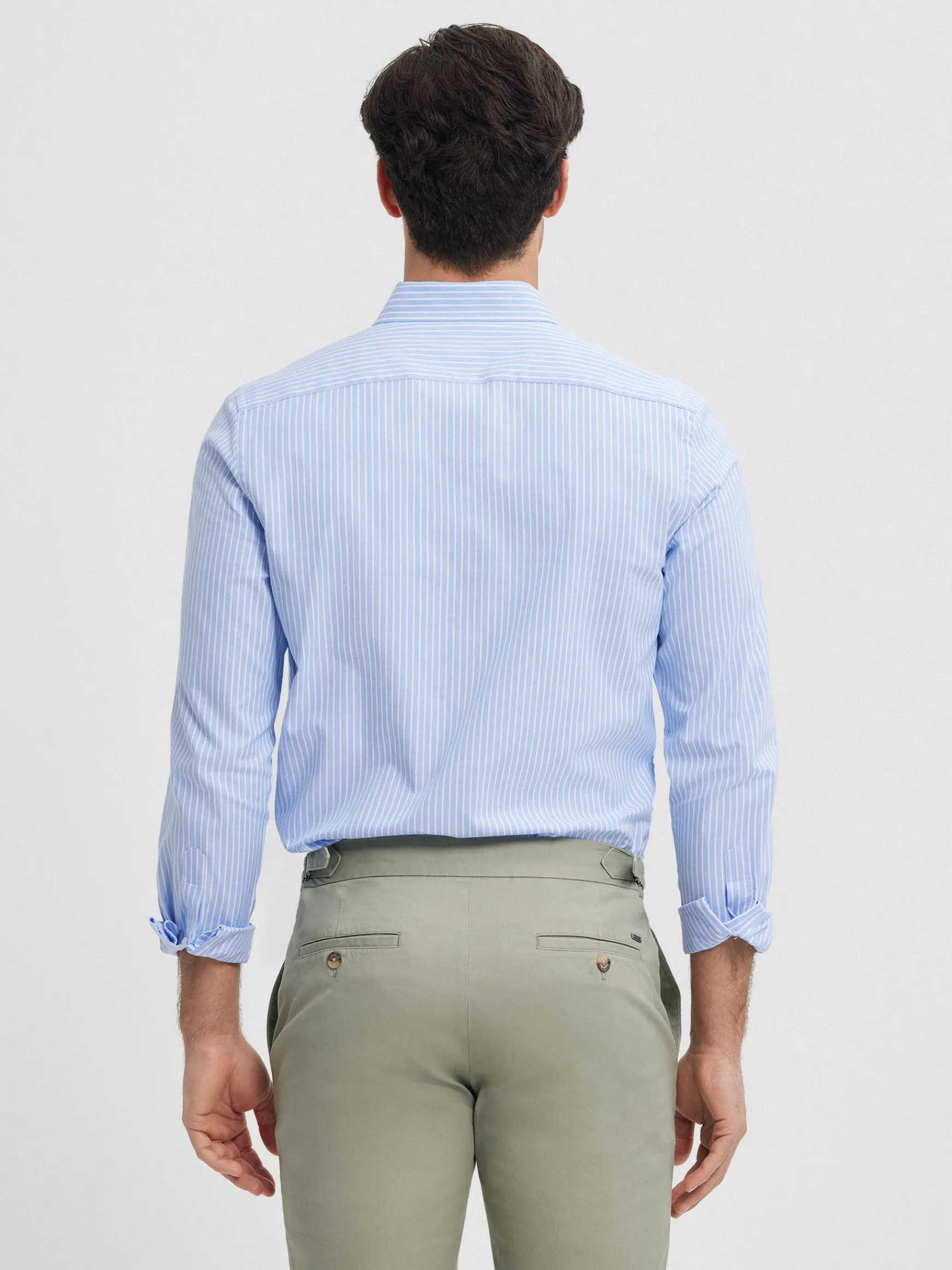 CAMISA RAYAS DUTTON-Alvaro Moreno Hot