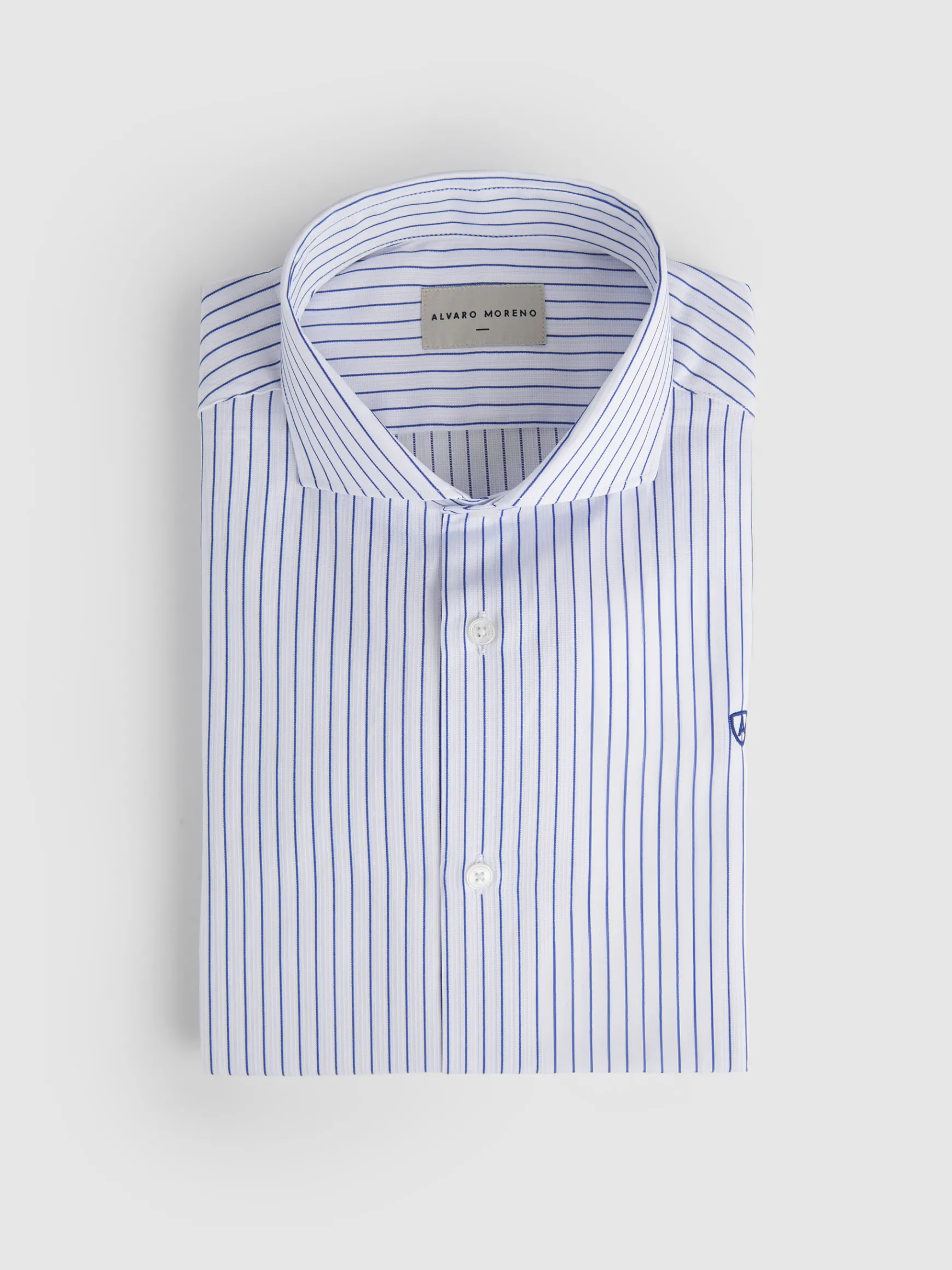 CAMISA RAYAS ESTRUCTURA-Alvaro Moreno Outlet