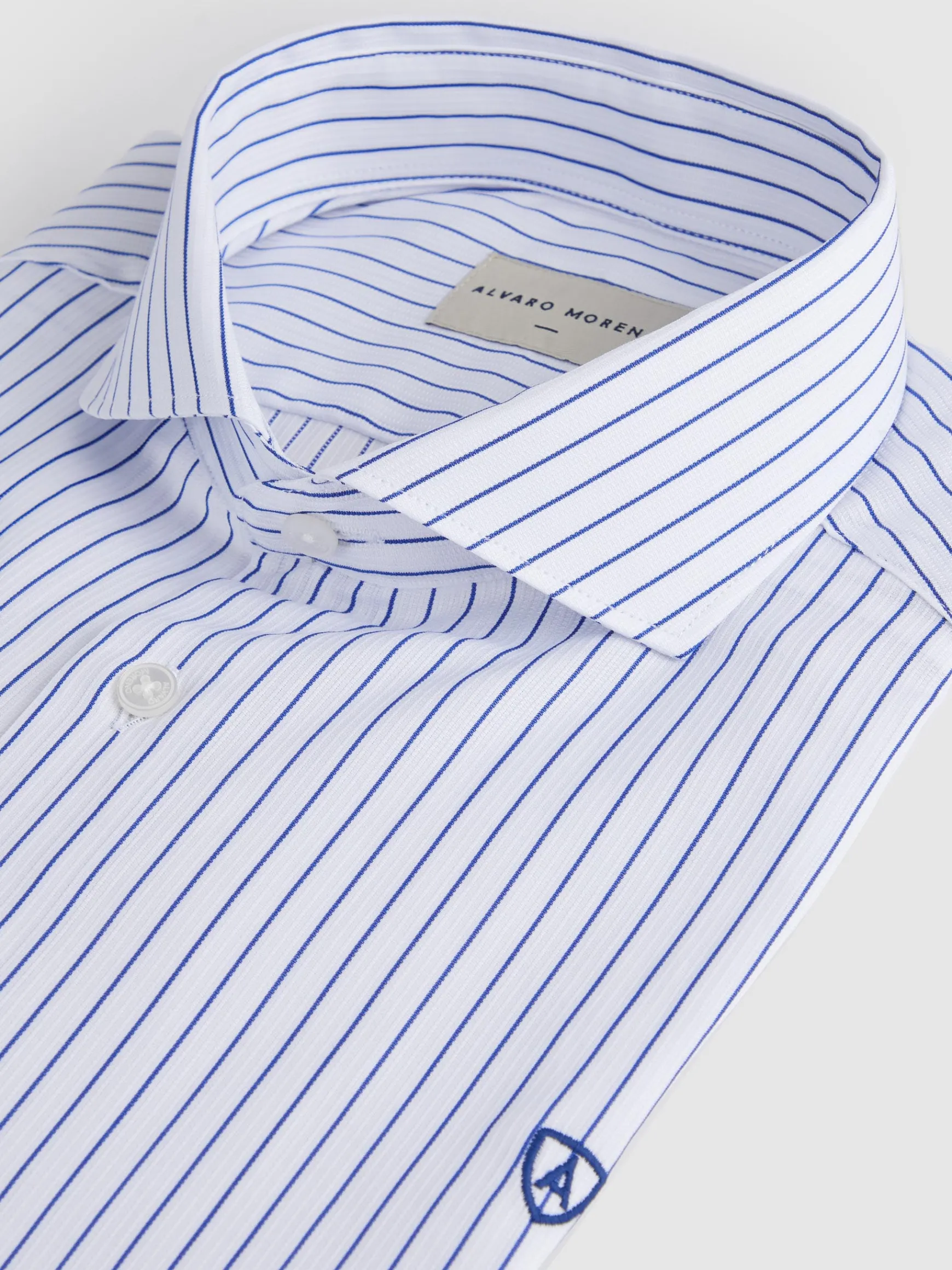 CAMISA RAYAS ESTRUCTURA-Alvaro Moreno Outlet