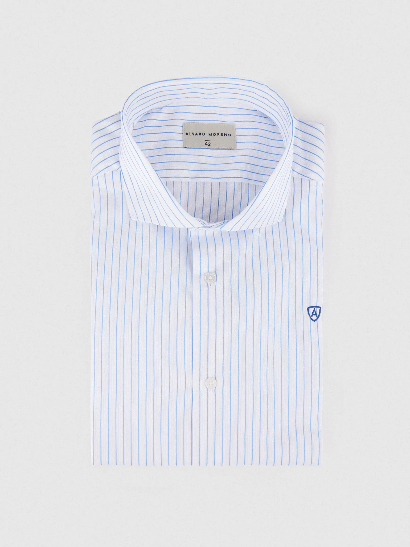 CAMISA RAYAS ESTRUCTURA-Alvaro Moreno Best