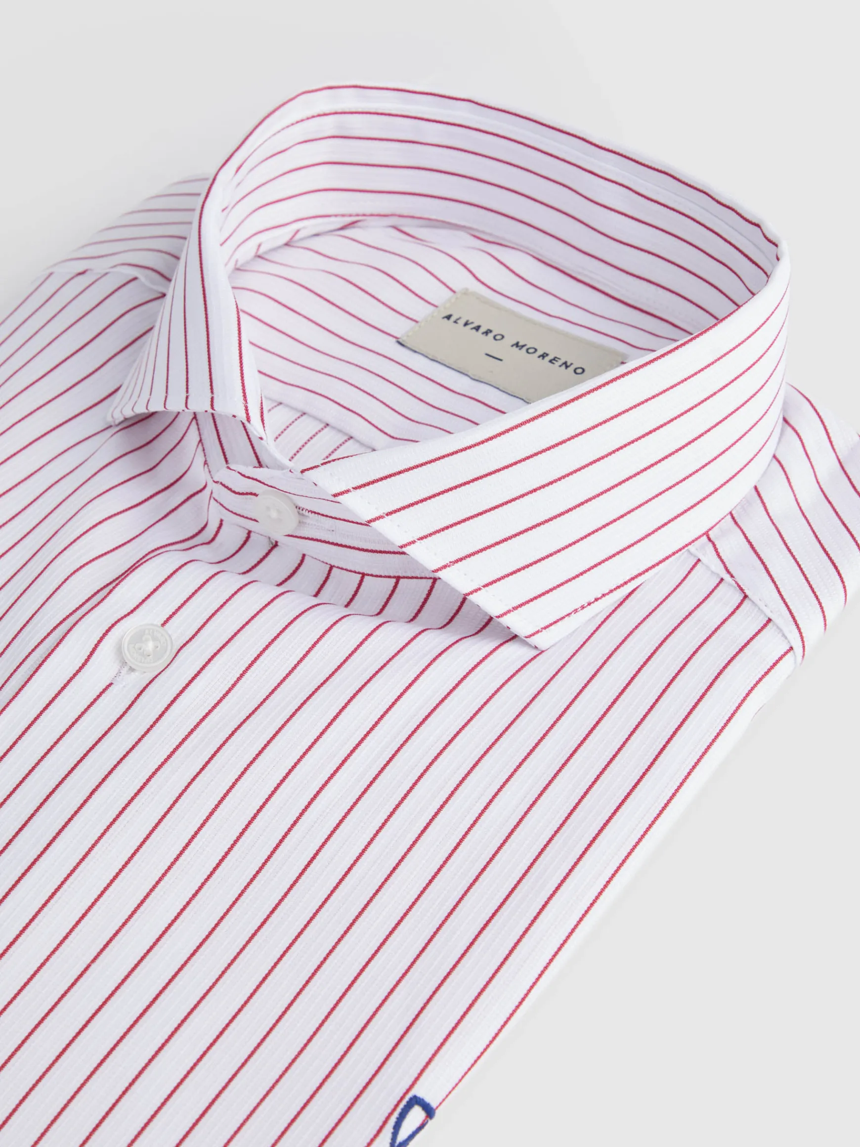 CAMISA RAYAS ESTRUCTURA-Alvaro Moreno Best