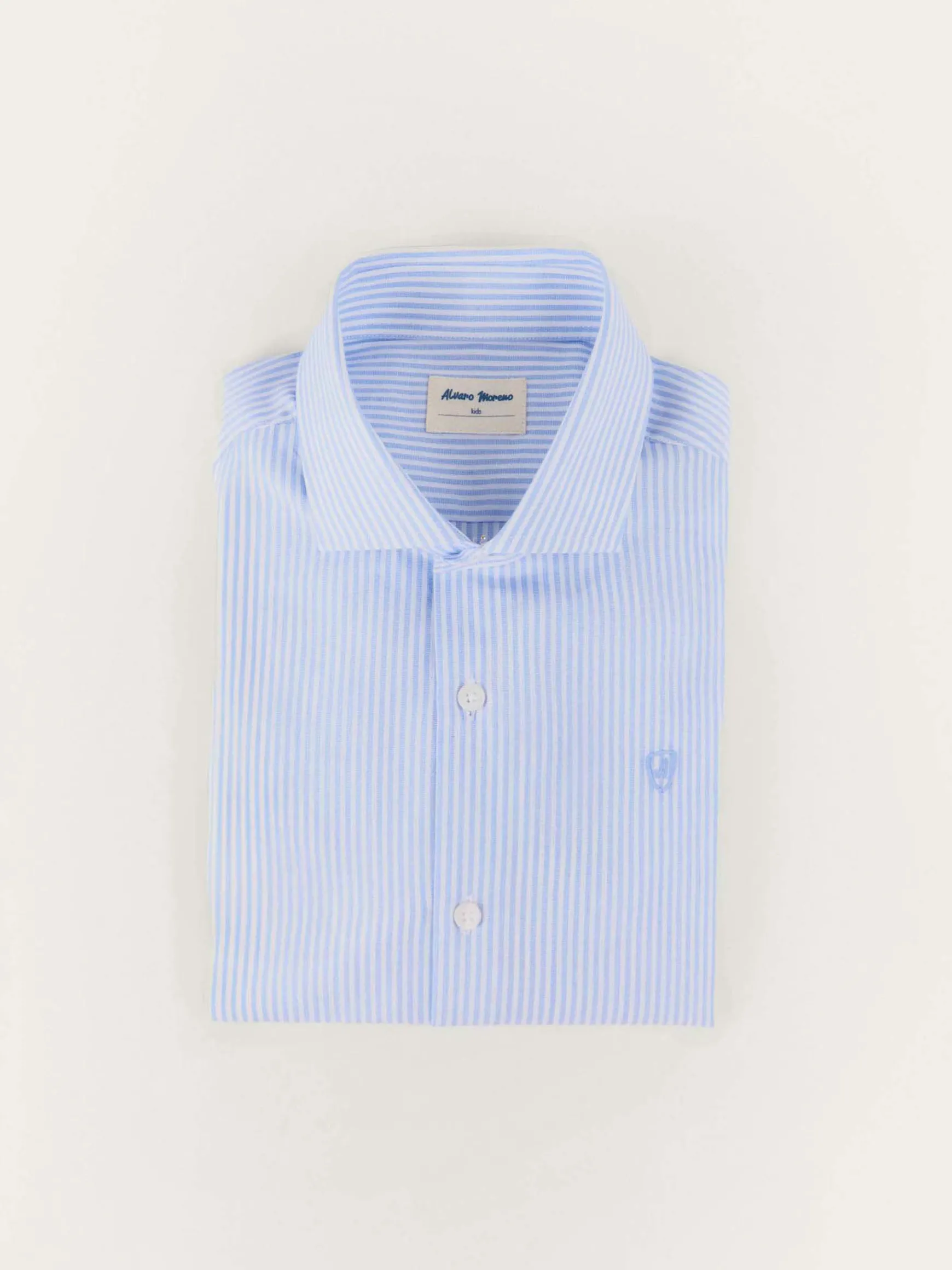 CAMISA RAYAS FIL A FIL KIDS-Alvaro Moreno Online