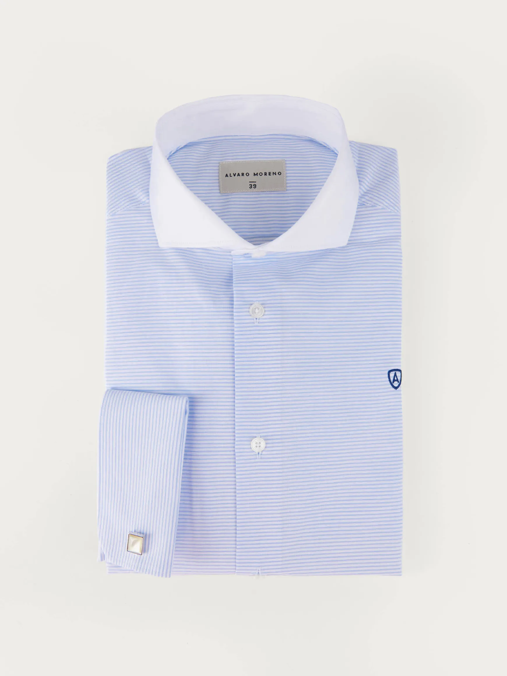 CAMISA RAYAS P.DOBLE-Alvaro Moreno Online