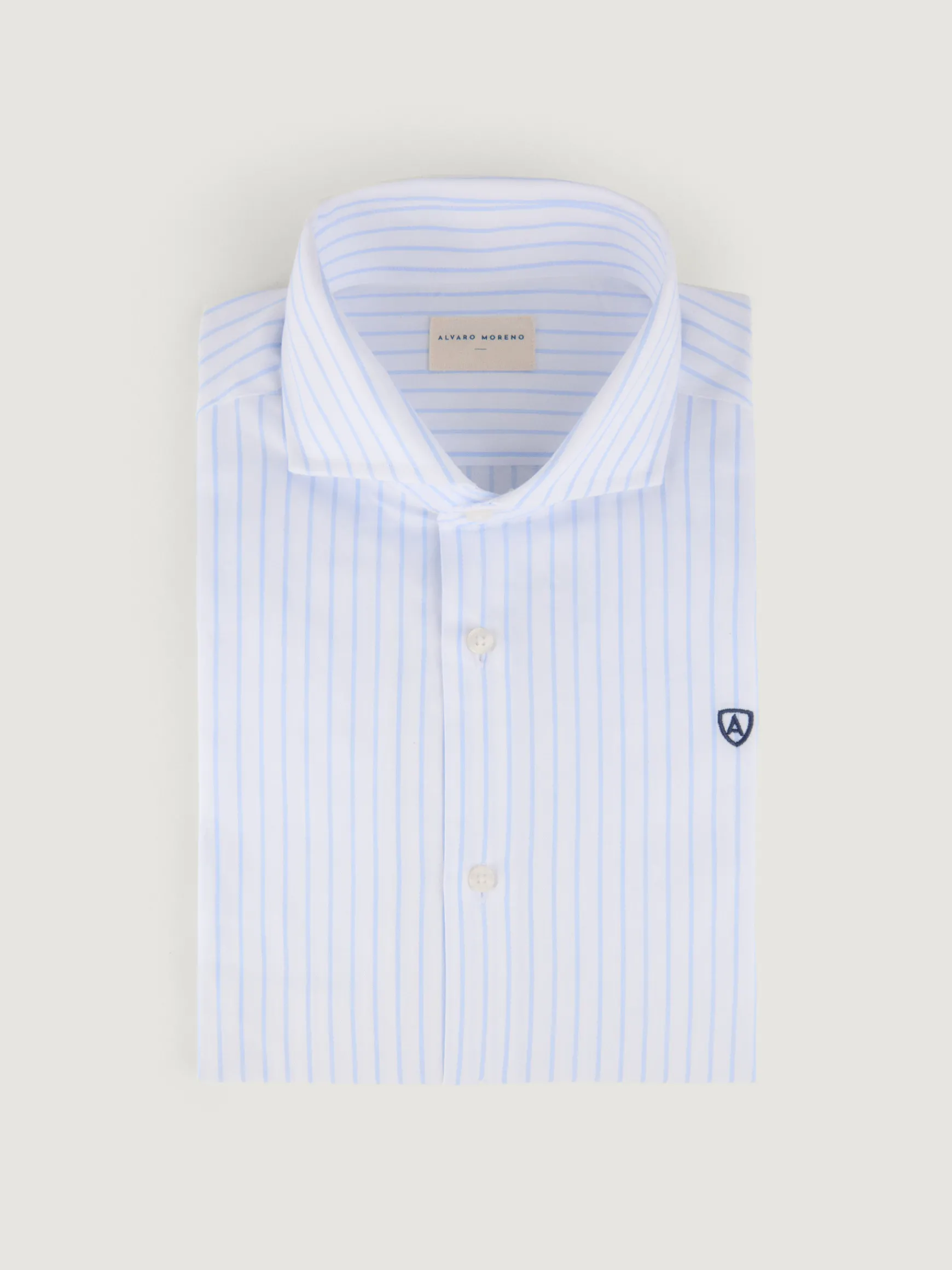 CAMISA VESTIR RAYAS-Alvaro Moreno