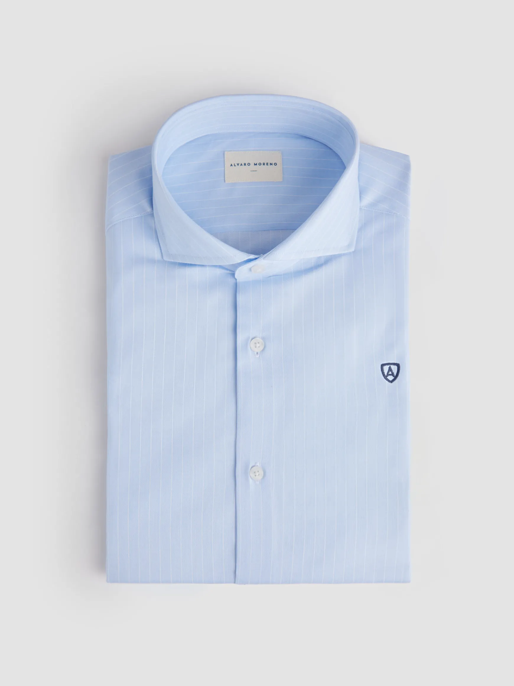 CAMISA VESTIR RAYAS-Alvaro Moreno