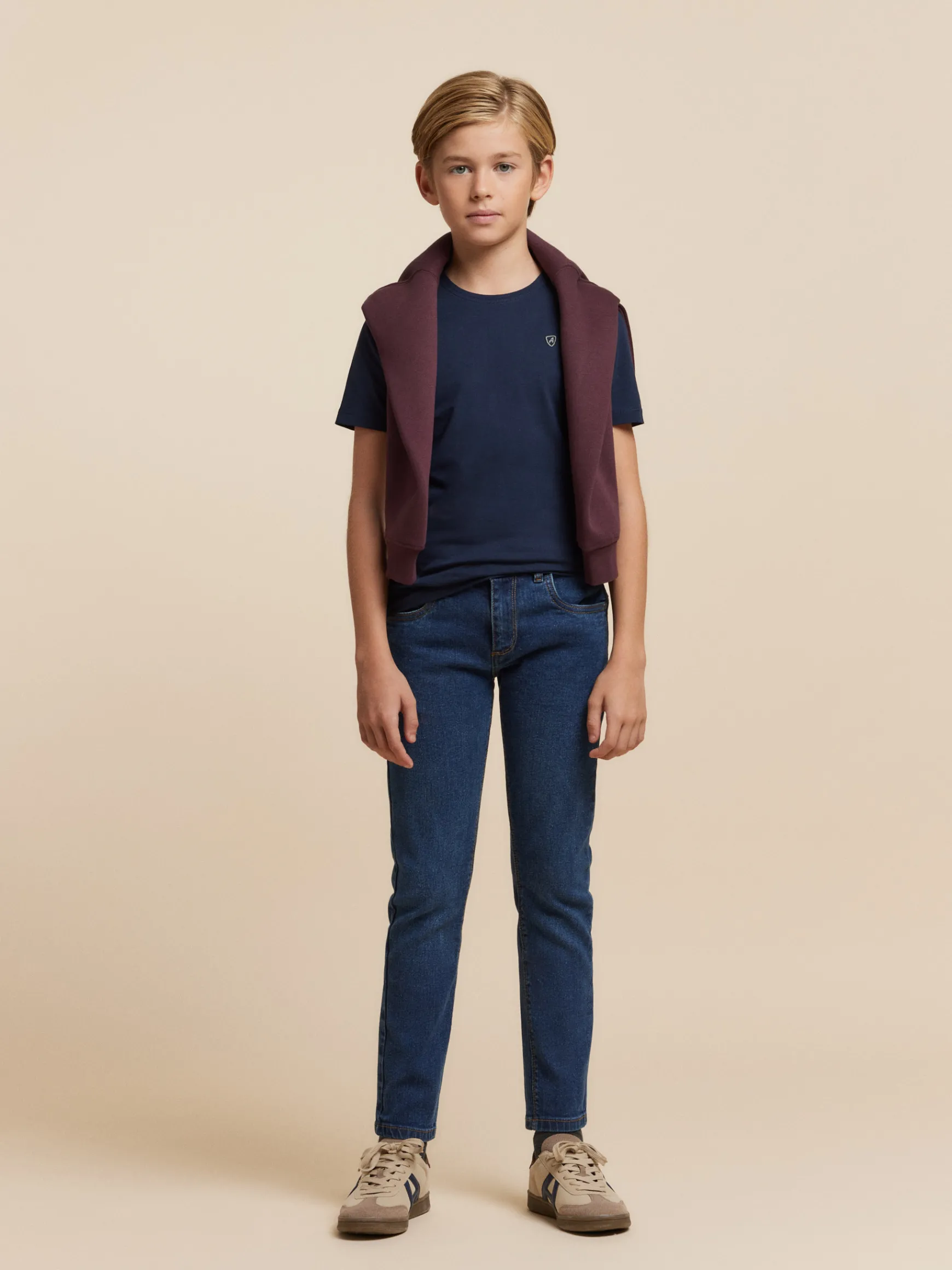 CAMISETA BASICA KIDS-Alvaro Moreno Outlet
