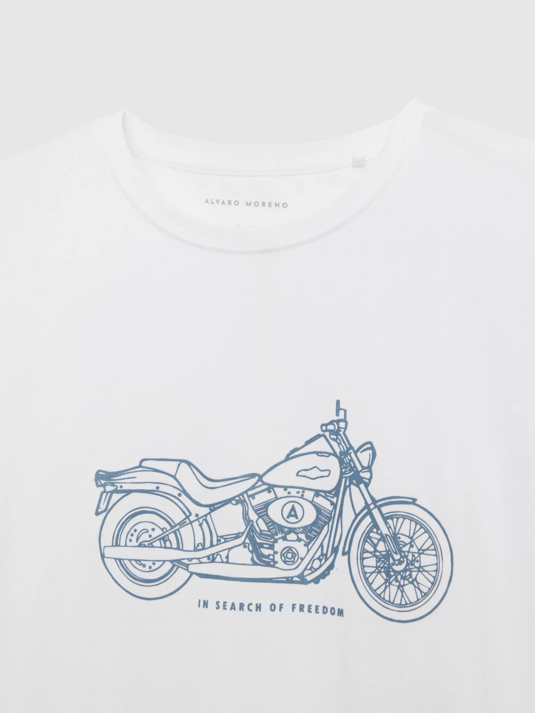 CAMISETA MOTORCYCLE-Alvaro Moreno Online