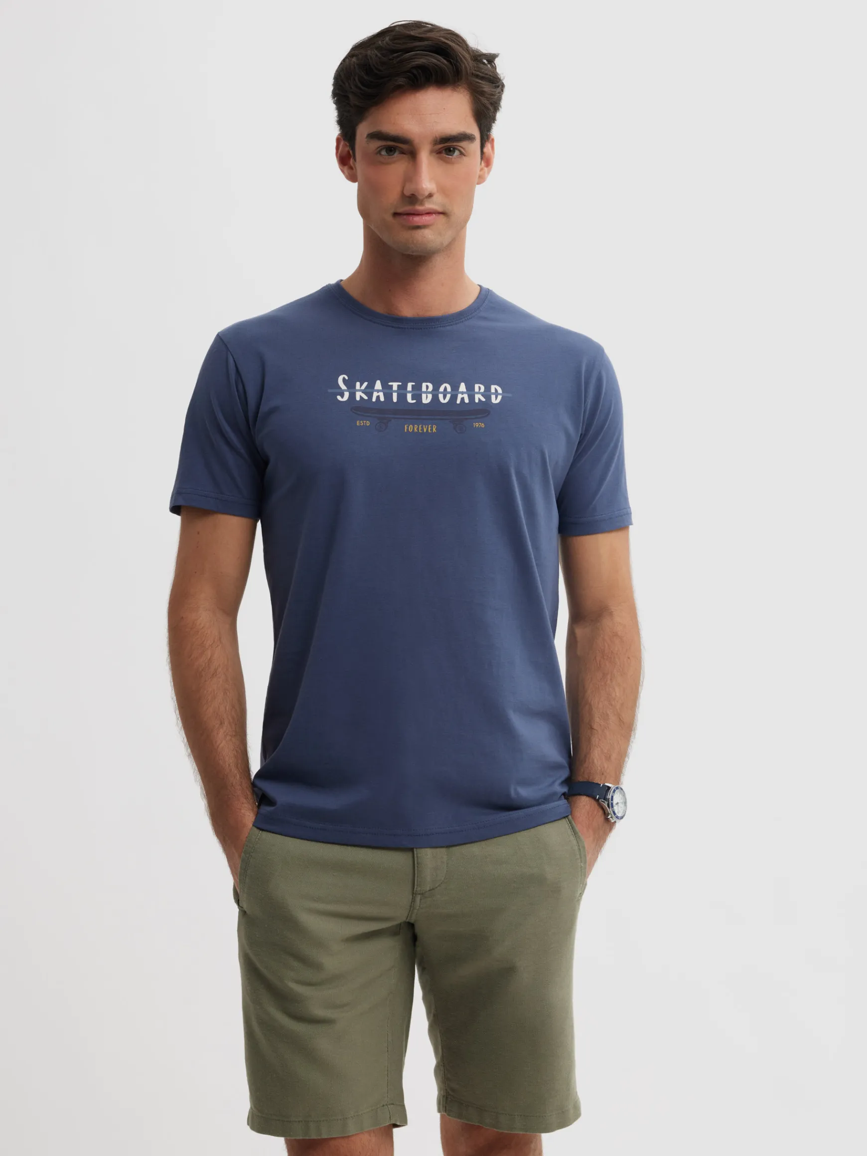 CAMISETA SKATEBOARD-Alvaro Moreno Clearance