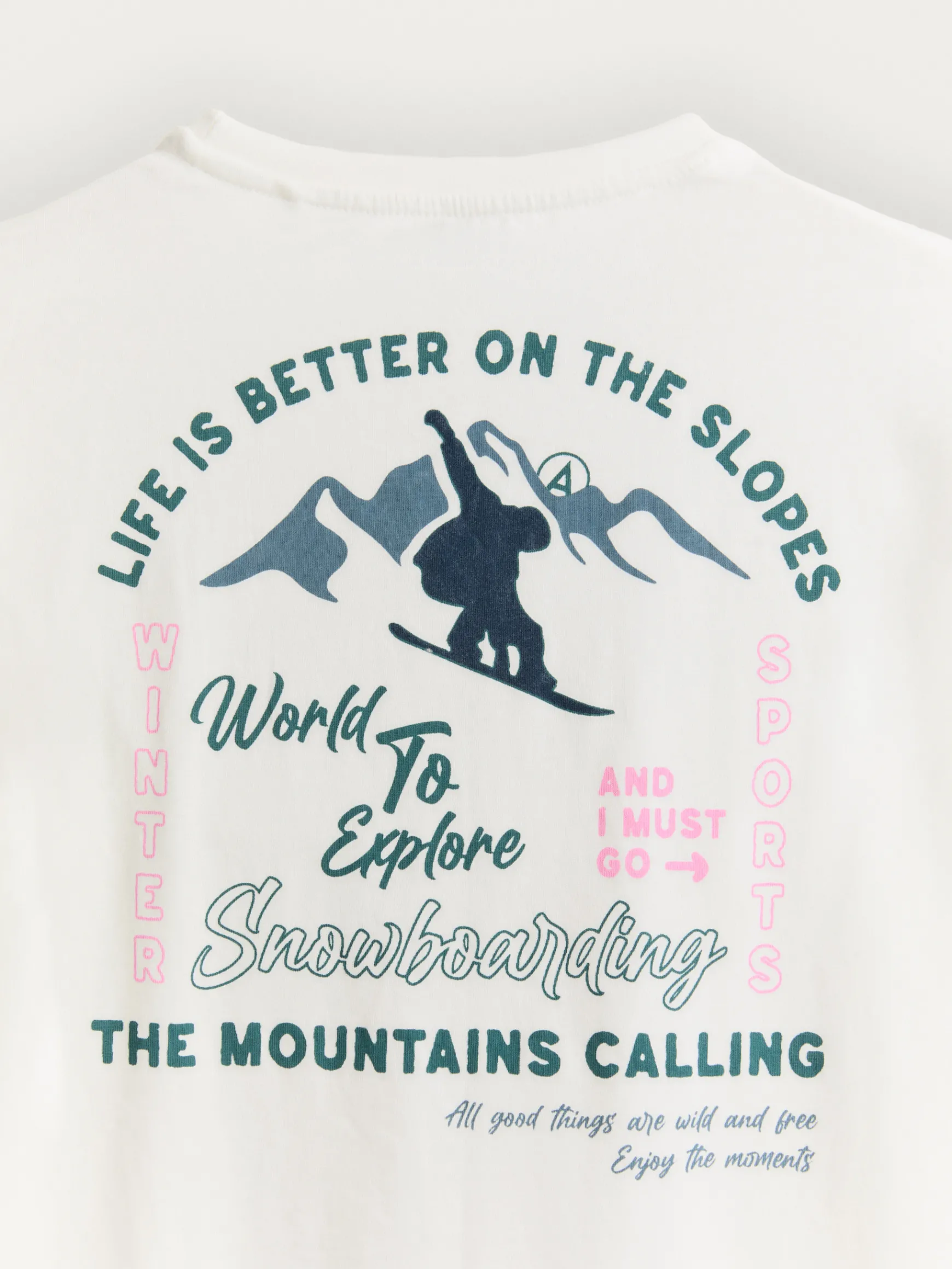 CAMISETA SNOW-Alvaro Moreno New