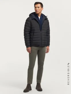 CAZADORA RATCHED REVERSIBLE | MARRÓN-Alvaro Moreno Discount