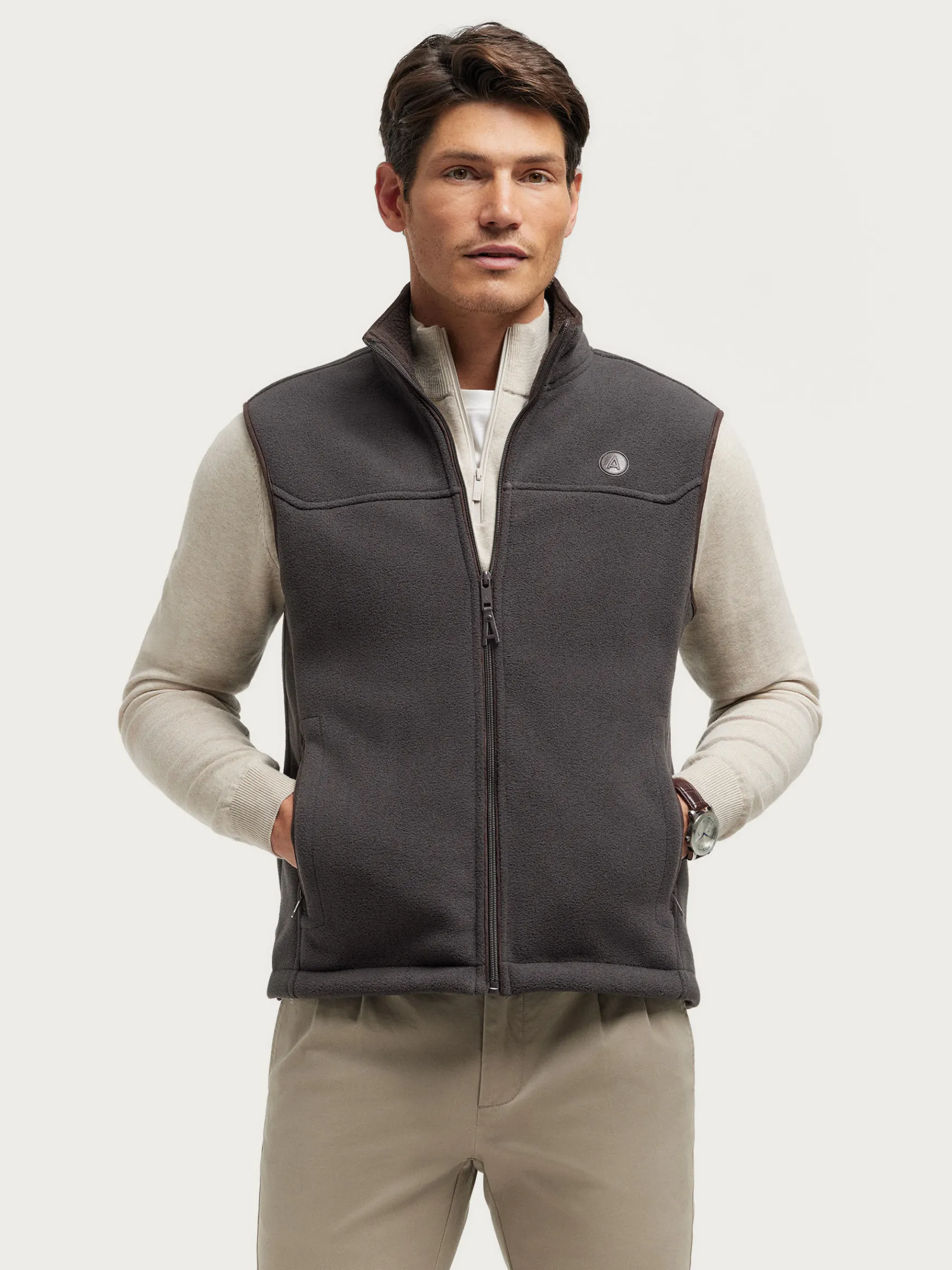 CHALECO SIERRA MARRÓN-Alvaro Moreno Discount