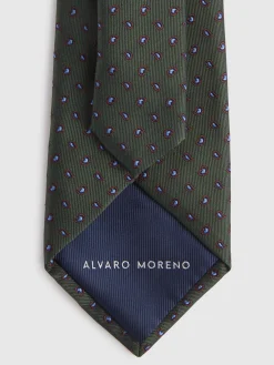 CORBATA JACQUARD MF VERDE-Alvaro Moreno Discount