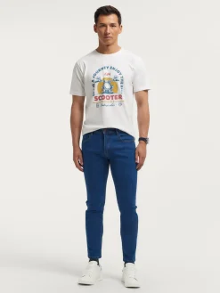 DENIM SLIM BASICO-Alvaro Moreno New