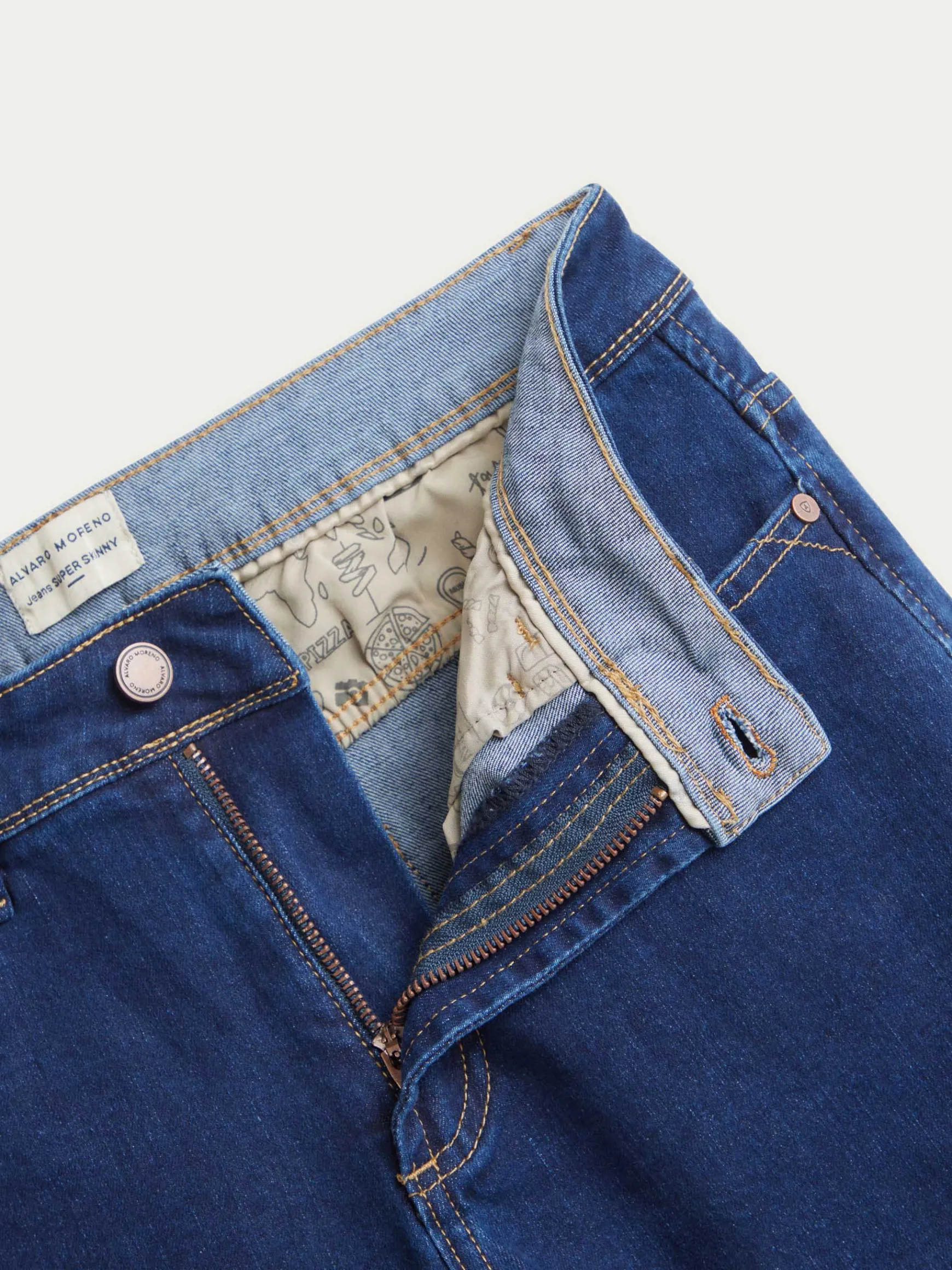 DENIM SUPER SKINNY-Alvaro Moreno Best