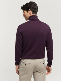 JERSEY ROLL COLLAR BURDEOS-Alvaro Moreno Clearance