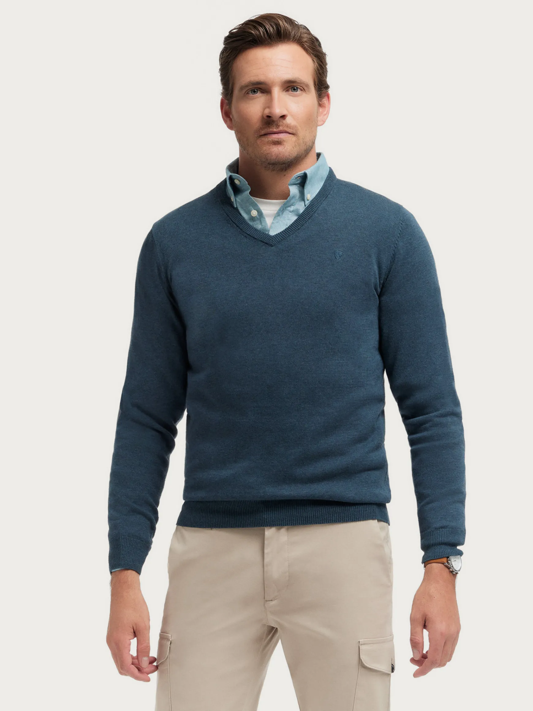 JERSEY V-NECK TRENDY-Alvaro Moreno Discount