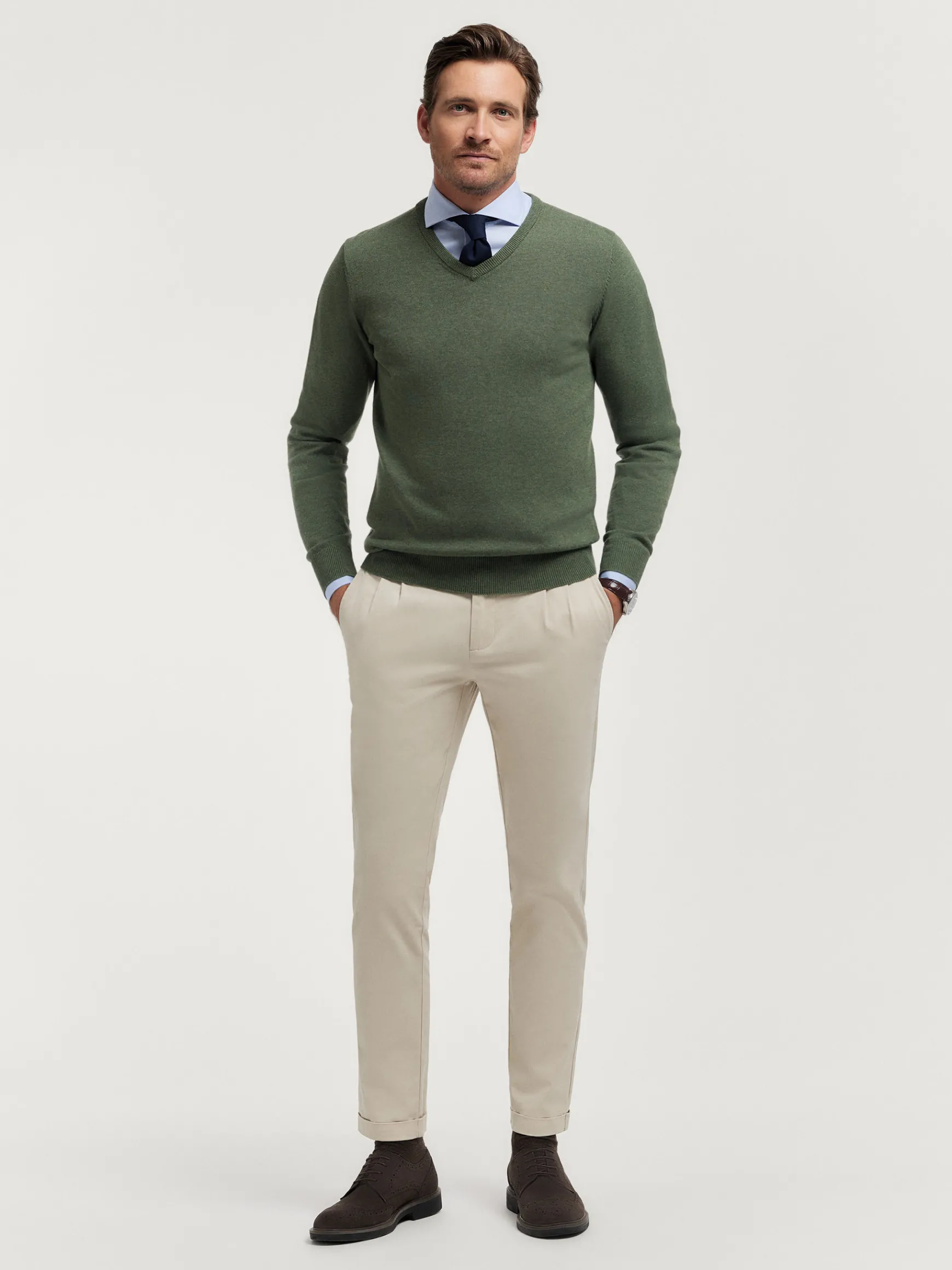 JERSEY V-NECK TRENDY-Alvaro Moreno Outlet