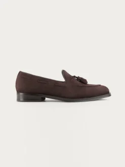 MOCASIN SERRAJE BORLAS MARRÓN-Alvaro Moreno New