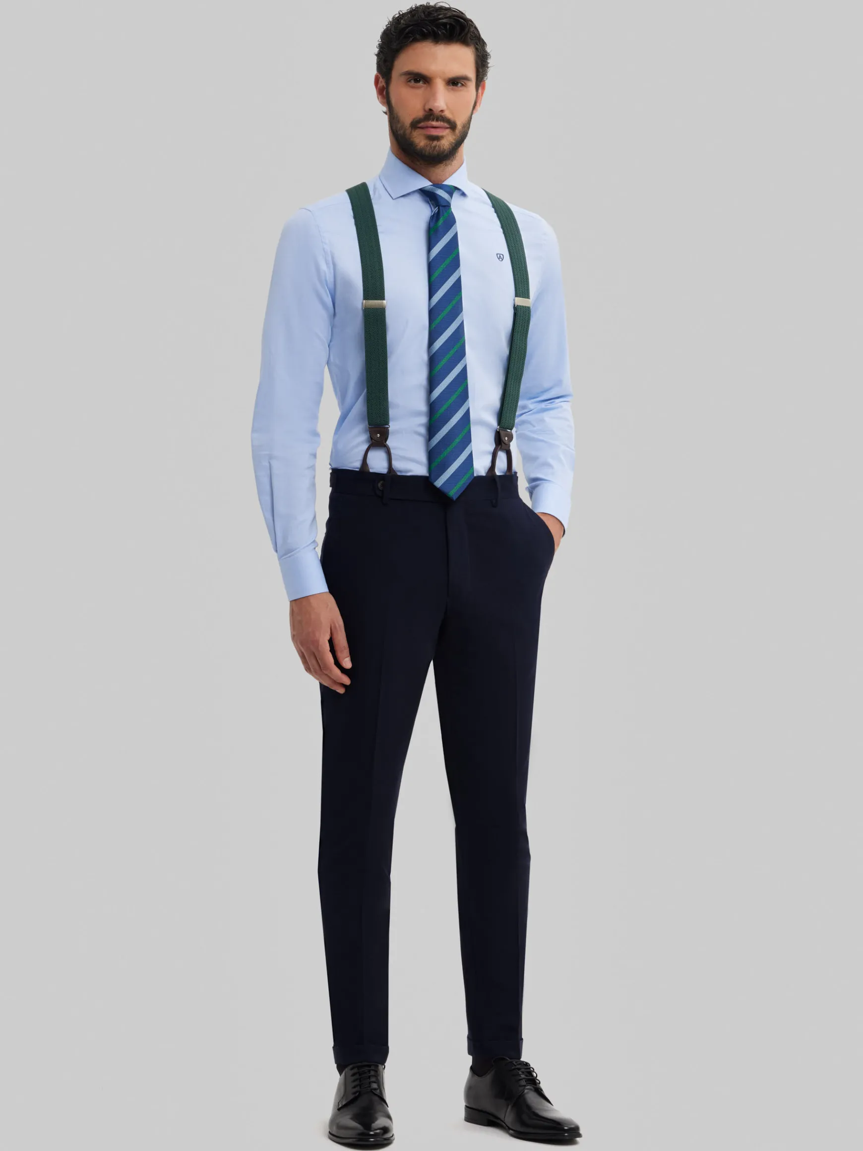 PANTALON CAPO PLAIN-Alvaro Moreno Sale