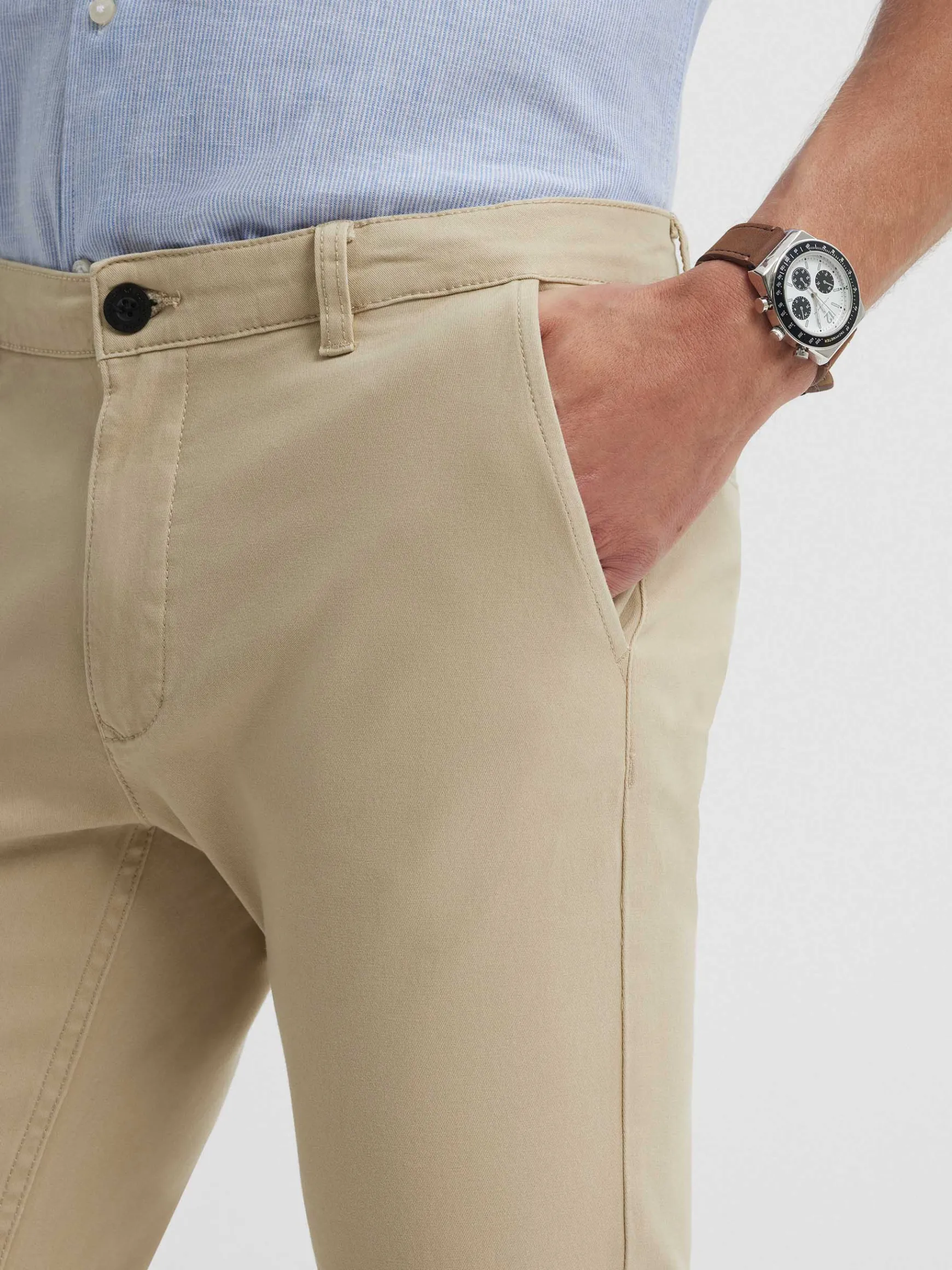 PANTALON CHINO SLIM FIT-Alvaro Moreno Outlet