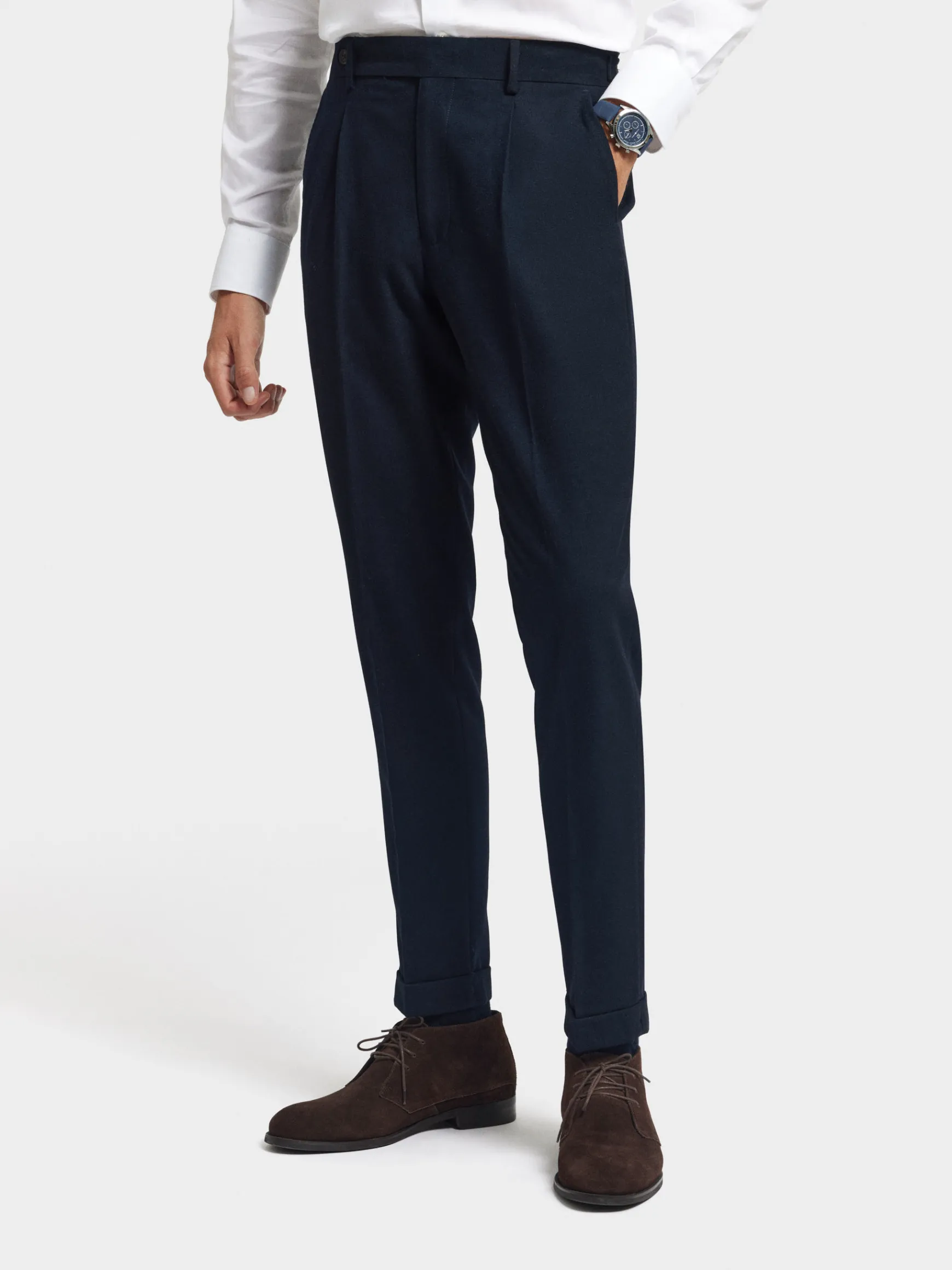 PANTALON CLASSIC TWILL-Alvaro Moreno New