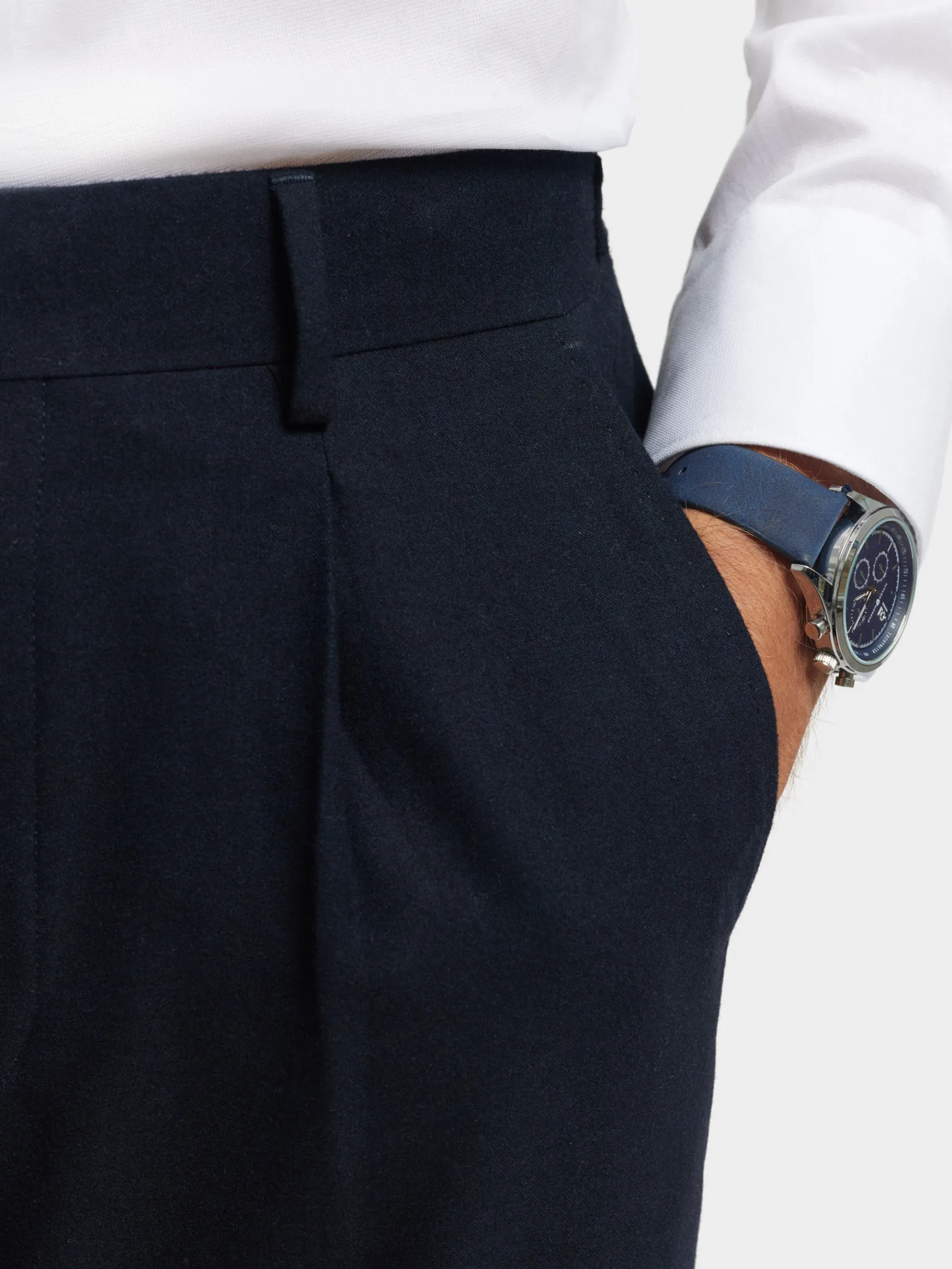 PANTALON CLASSIC TWILL-Alvaro Moreno New