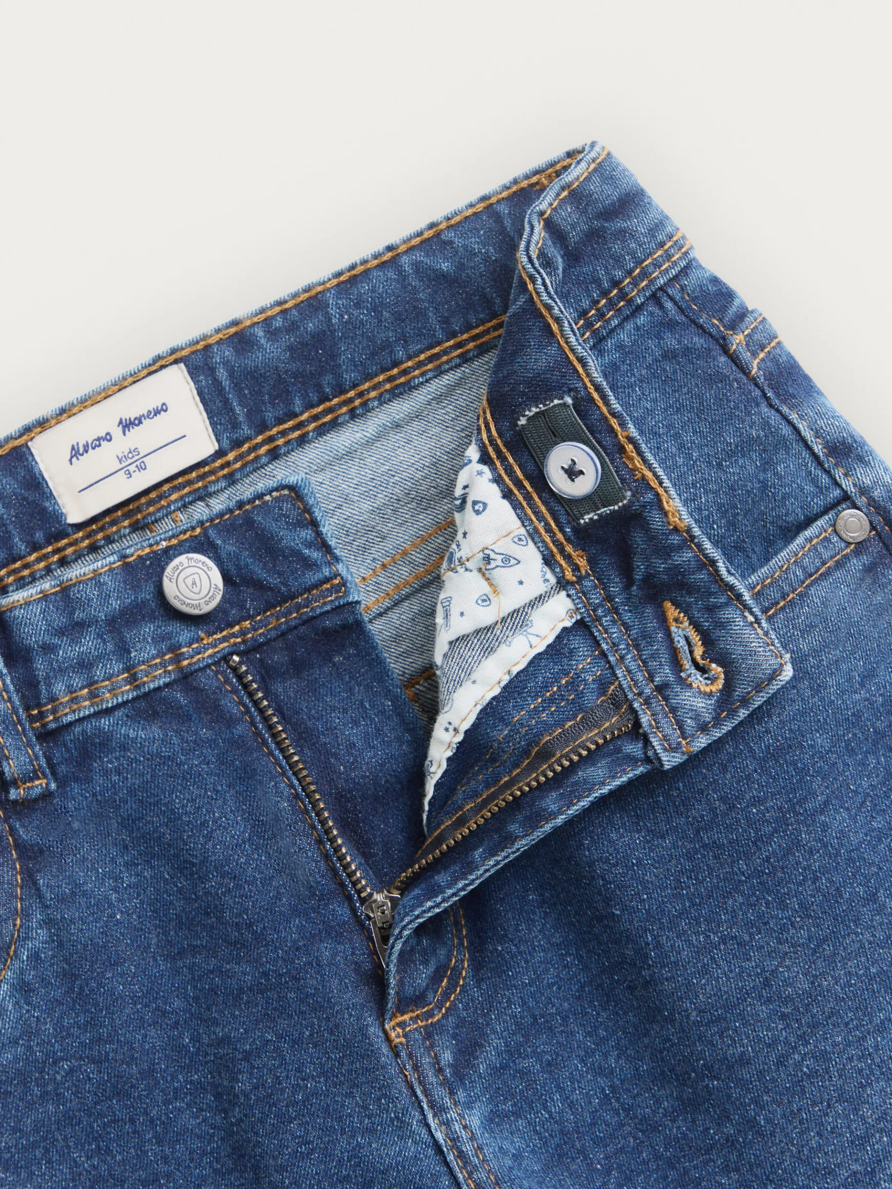 PANTALON DENIM KIDS-Alvaro Moreno Best