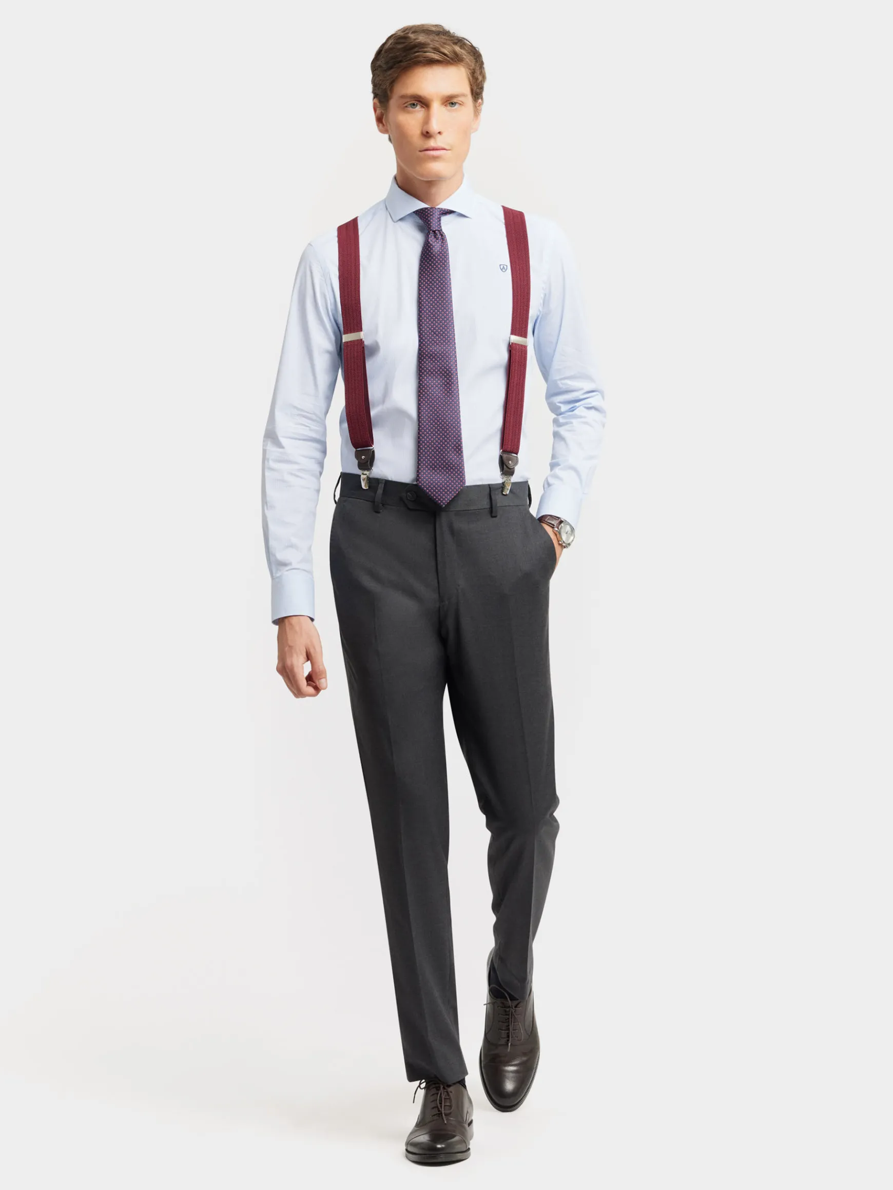 PANTALON FIL A FIL CRUZADO-Alvaro Moreno Online