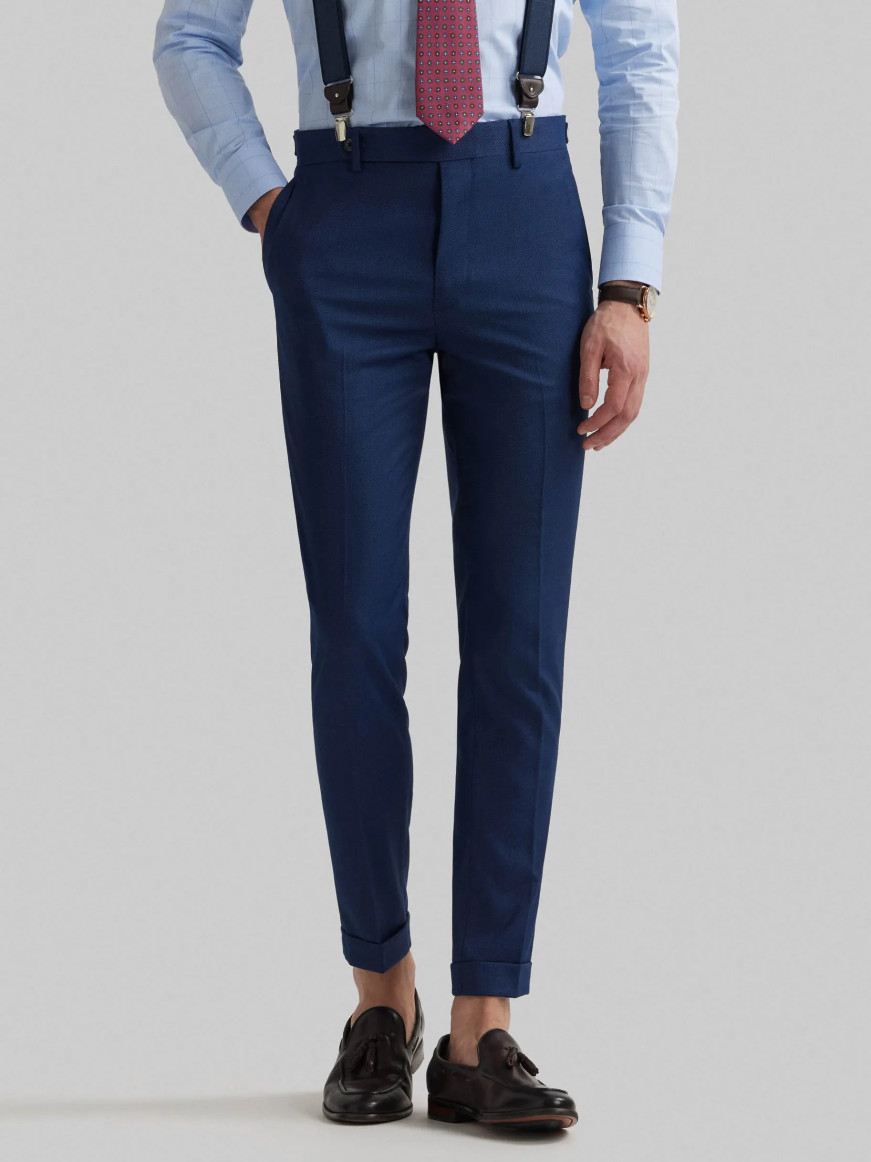 PANTALON NAPOLI MICROBIRD-Alvaro Moreno Outlet