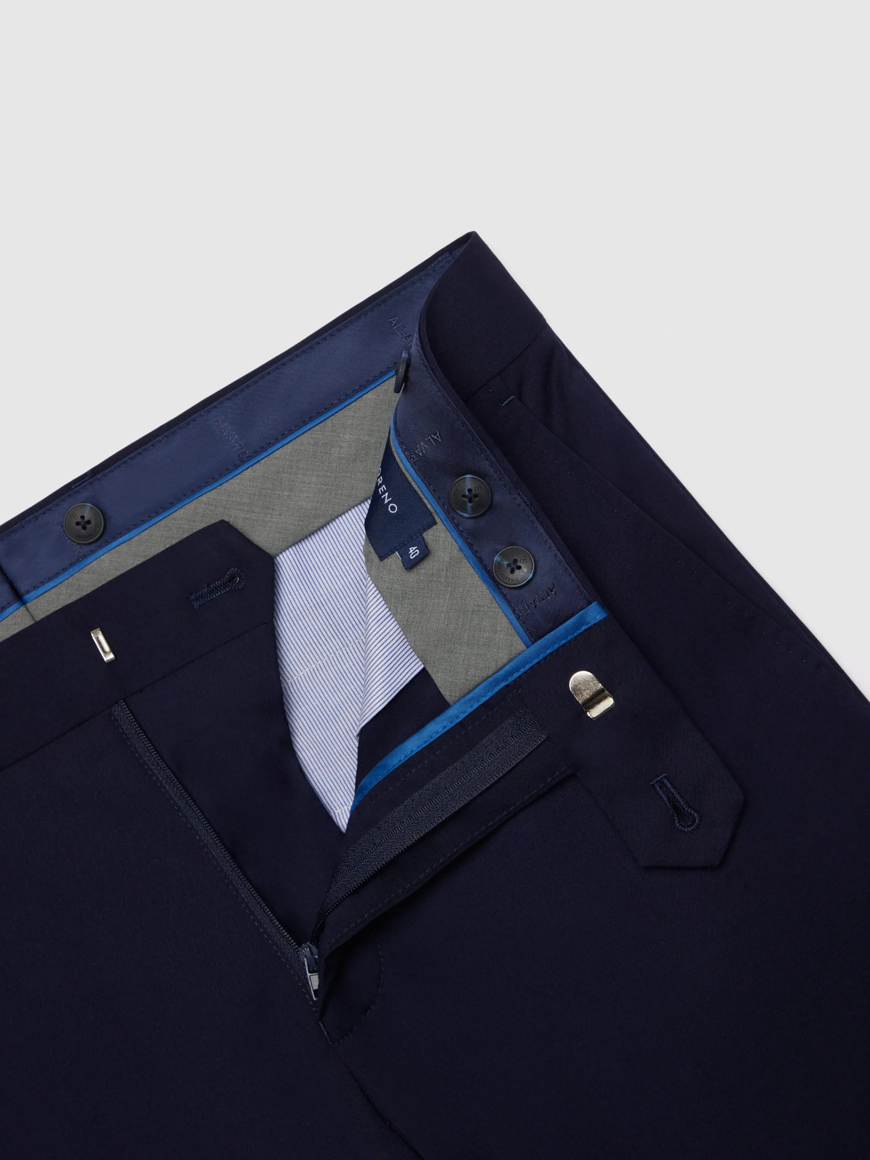 PANTALON PLAIN SLIM-Alvaro Moreno Outlet