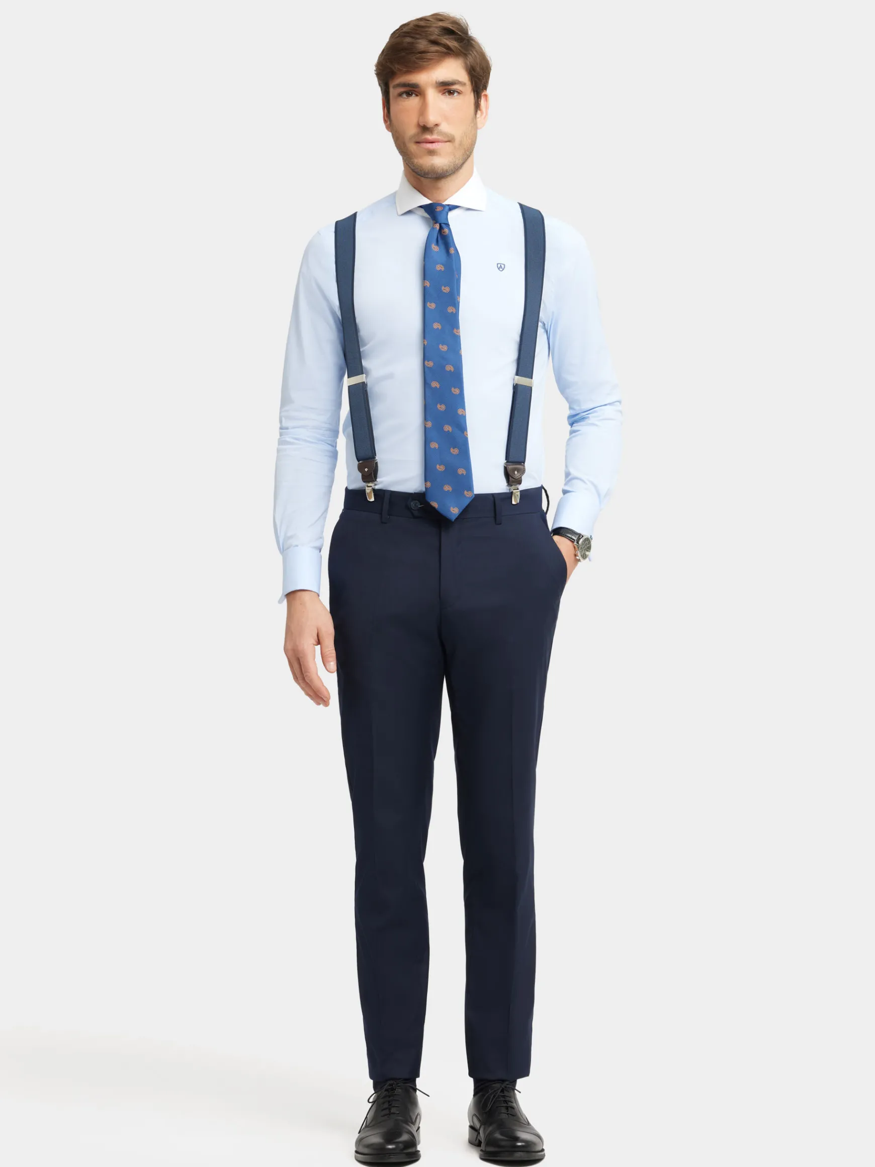 PANTALON TWILL CRUZADO-Alvaro Moreno Best